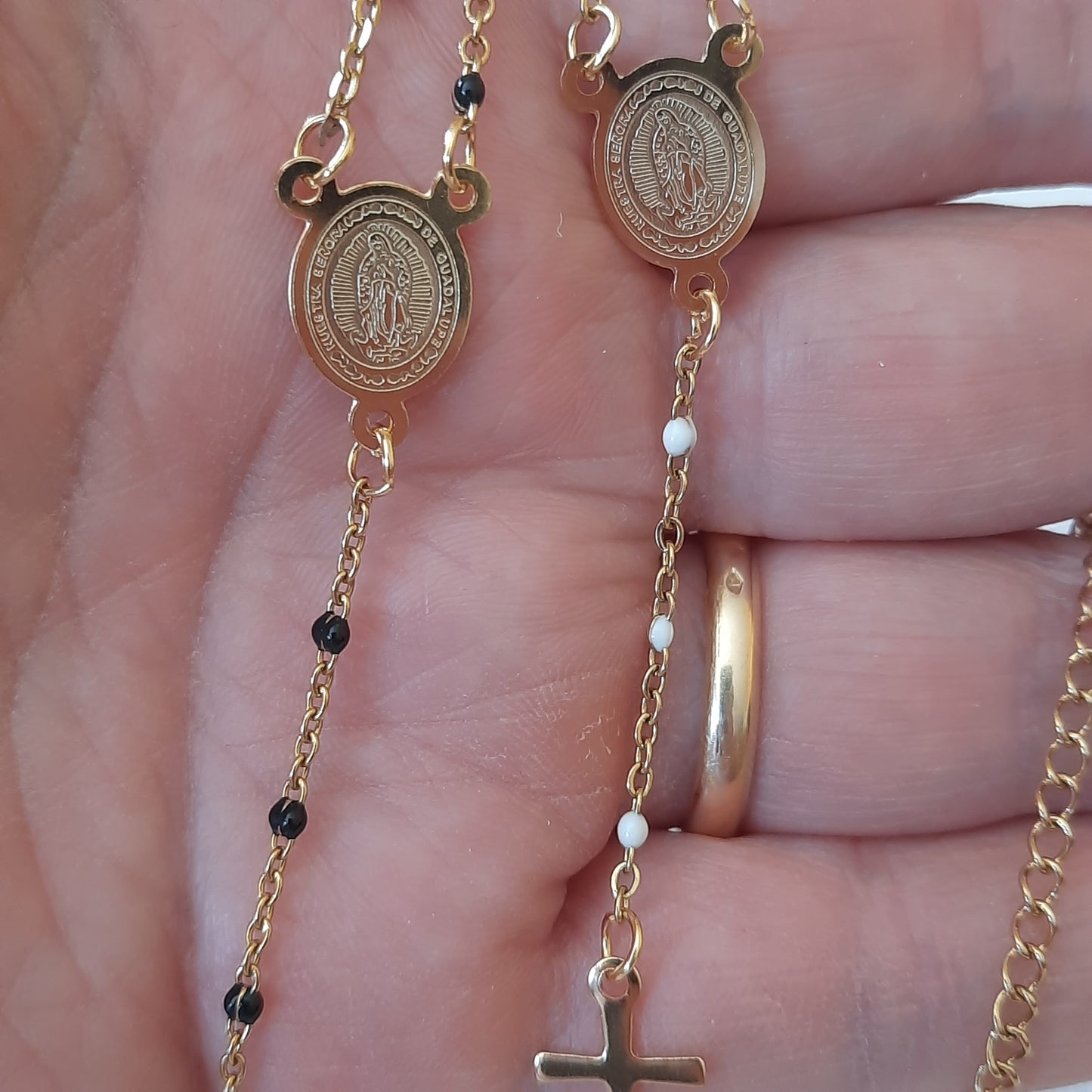 Adjustable stainless steel 316 rosary