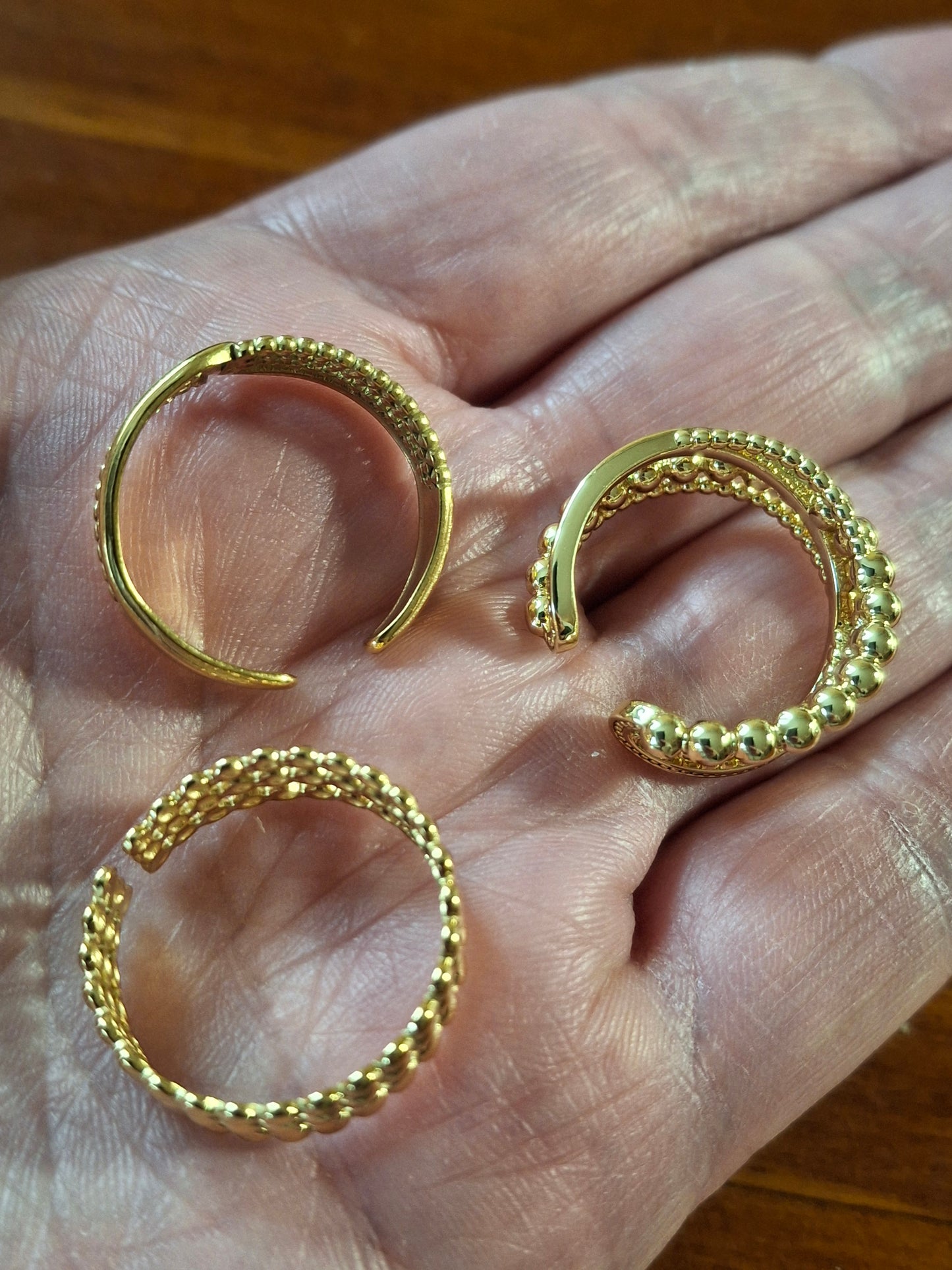 Bague acier inoxydable stainless steel 316 de qualité supérieure réglable ajustable