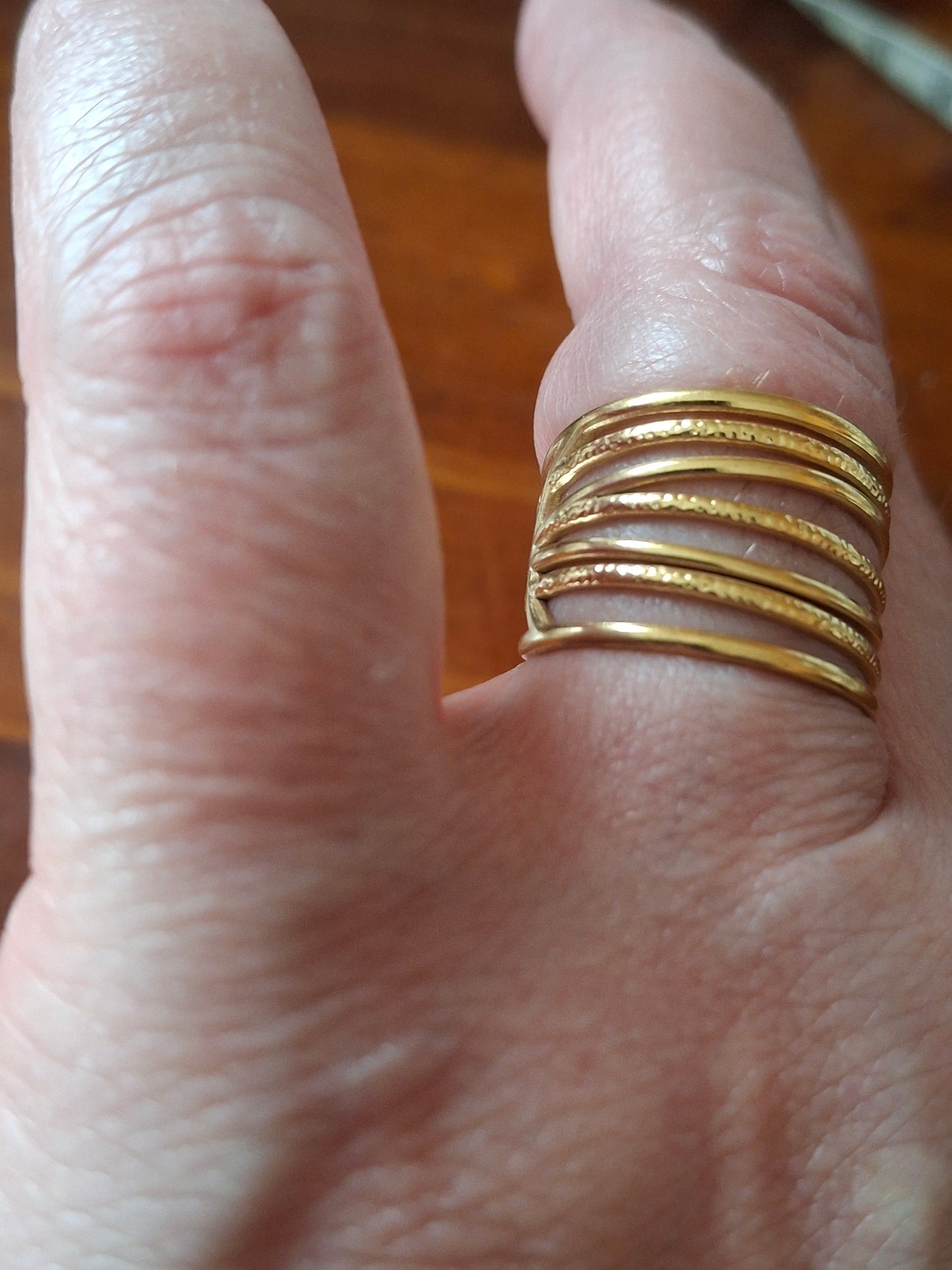 Bague acier inoxydable stainless steel 316 réglable ajustable