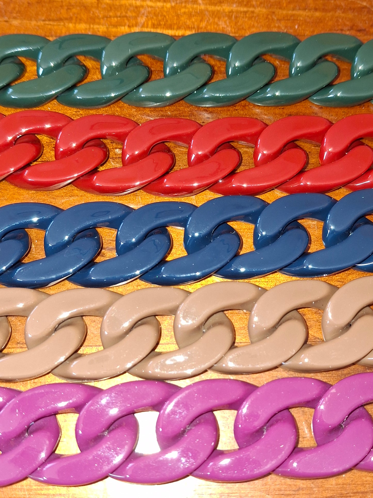 Custom-made acrylic mesh bracelet