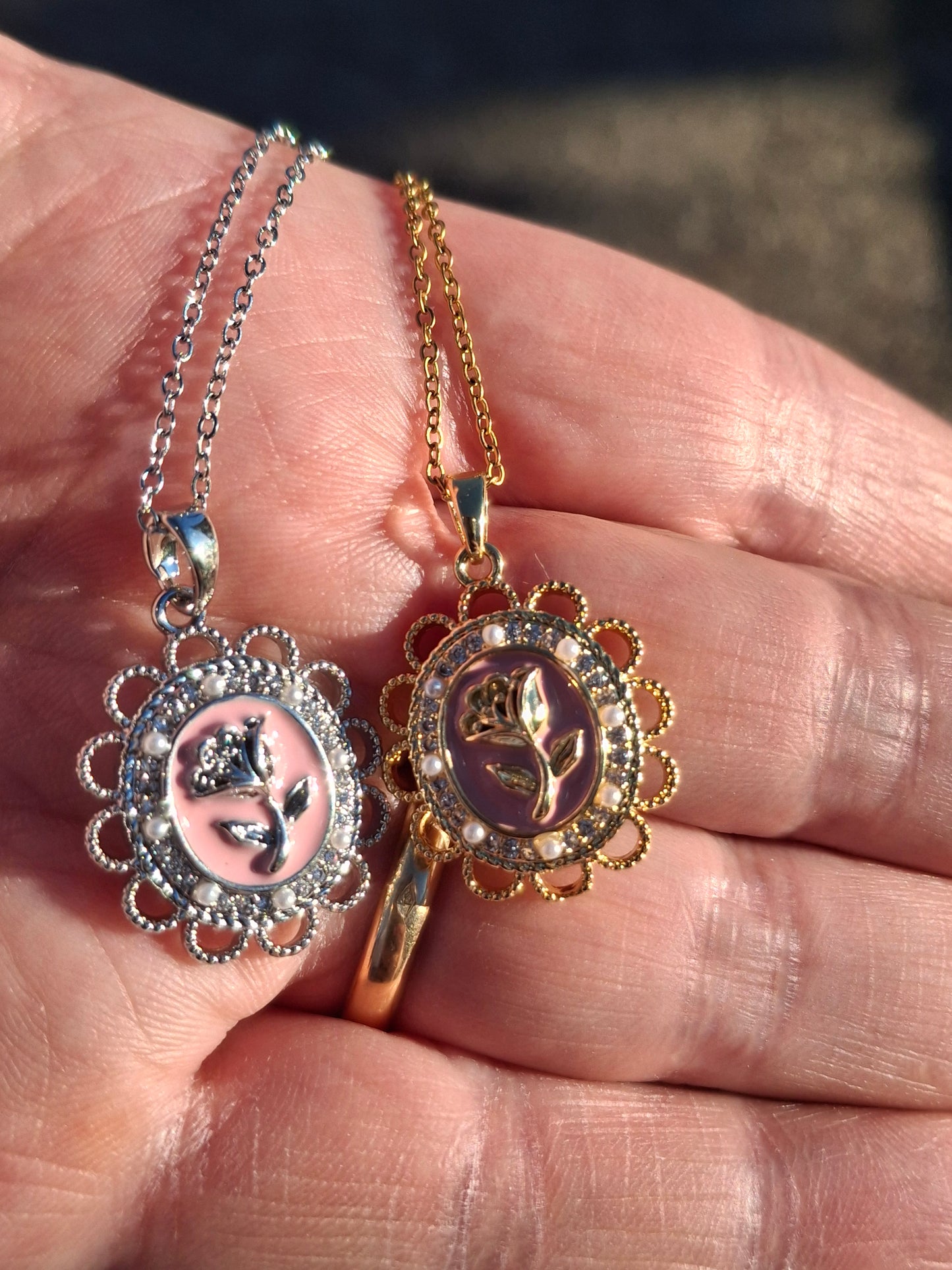 Collier chaîne acier inoxydable stainless steel 316 ,pendentif stainless steel 316 réglable ajustable