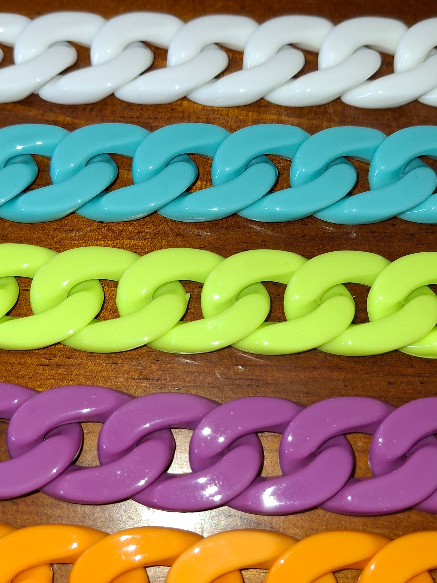 Custom-made acrylic mesh bracelet