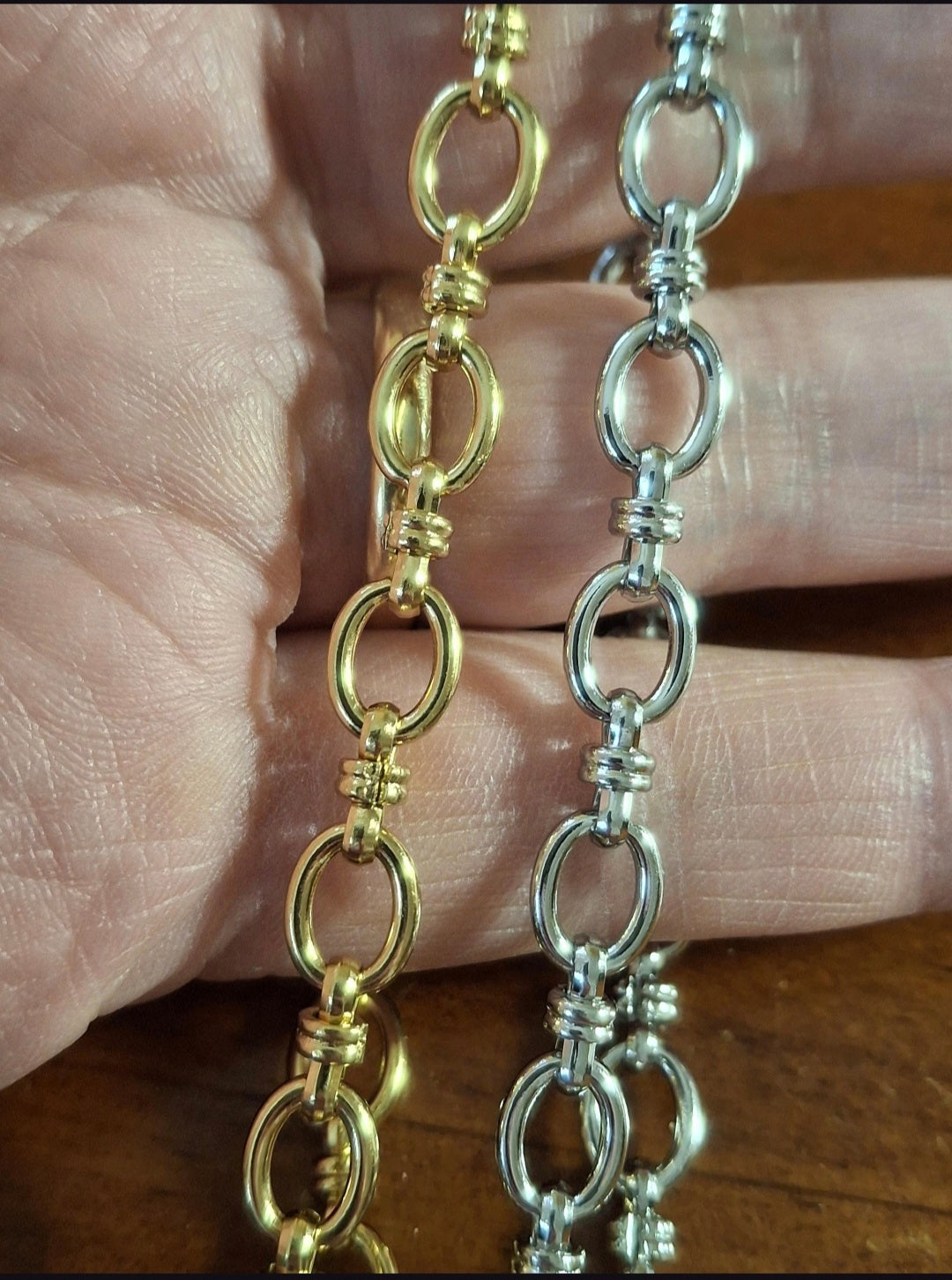 Custom-made, high-quality 316 stainless steel chain bracelet