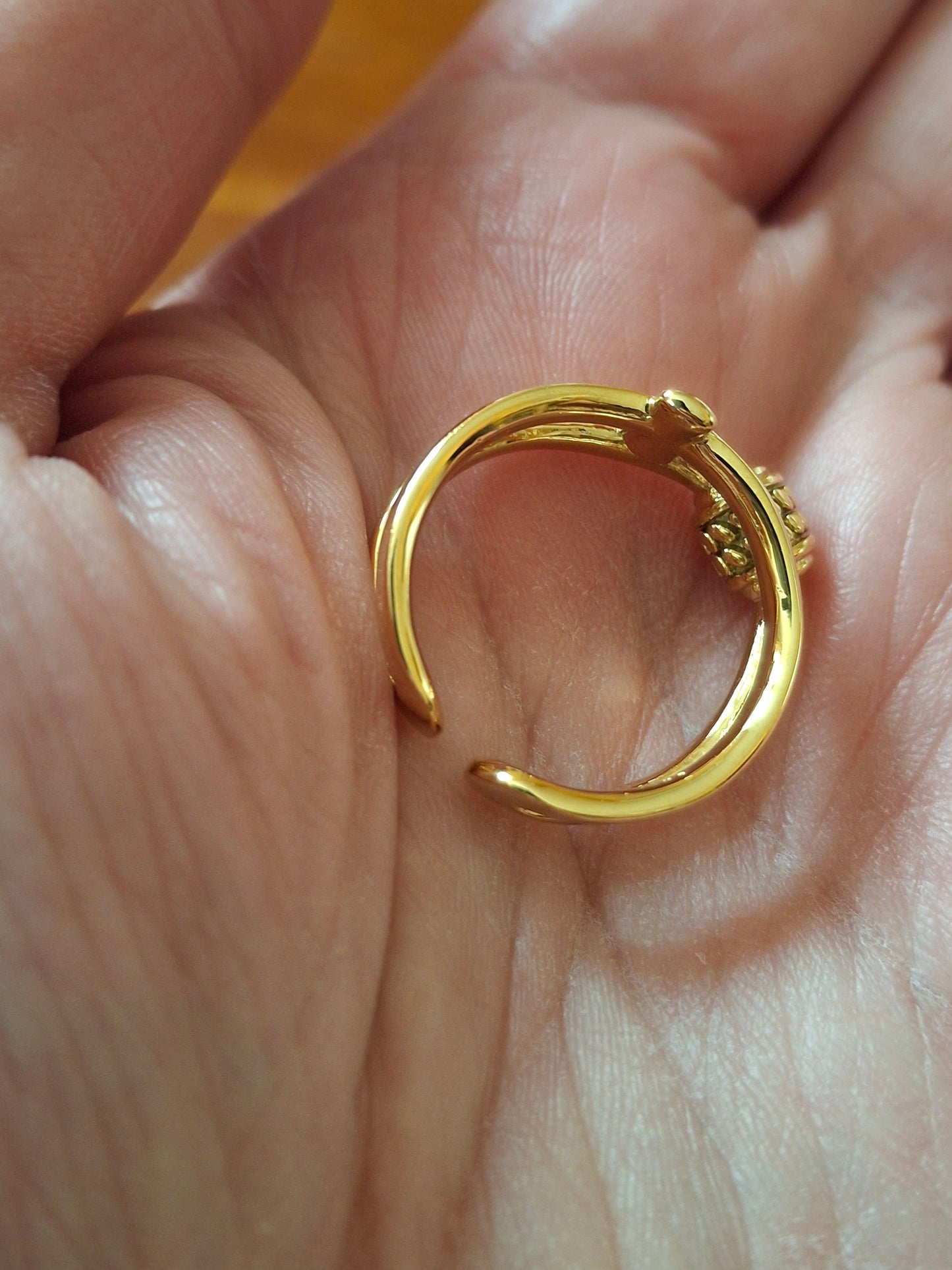 Bague acier inoxydable stainless steel 316 ajustable réglable