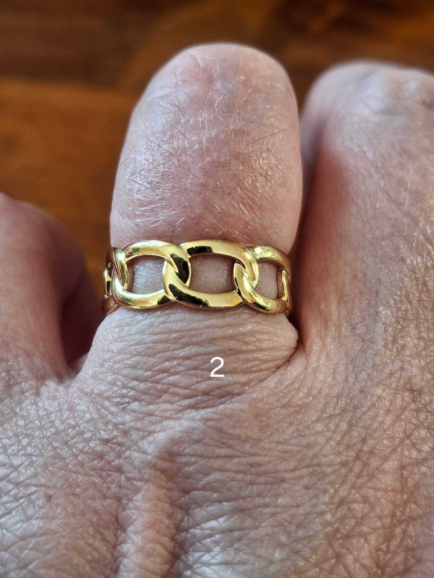 Bague acier inoxydable stainless steel 316 réglable ajustable