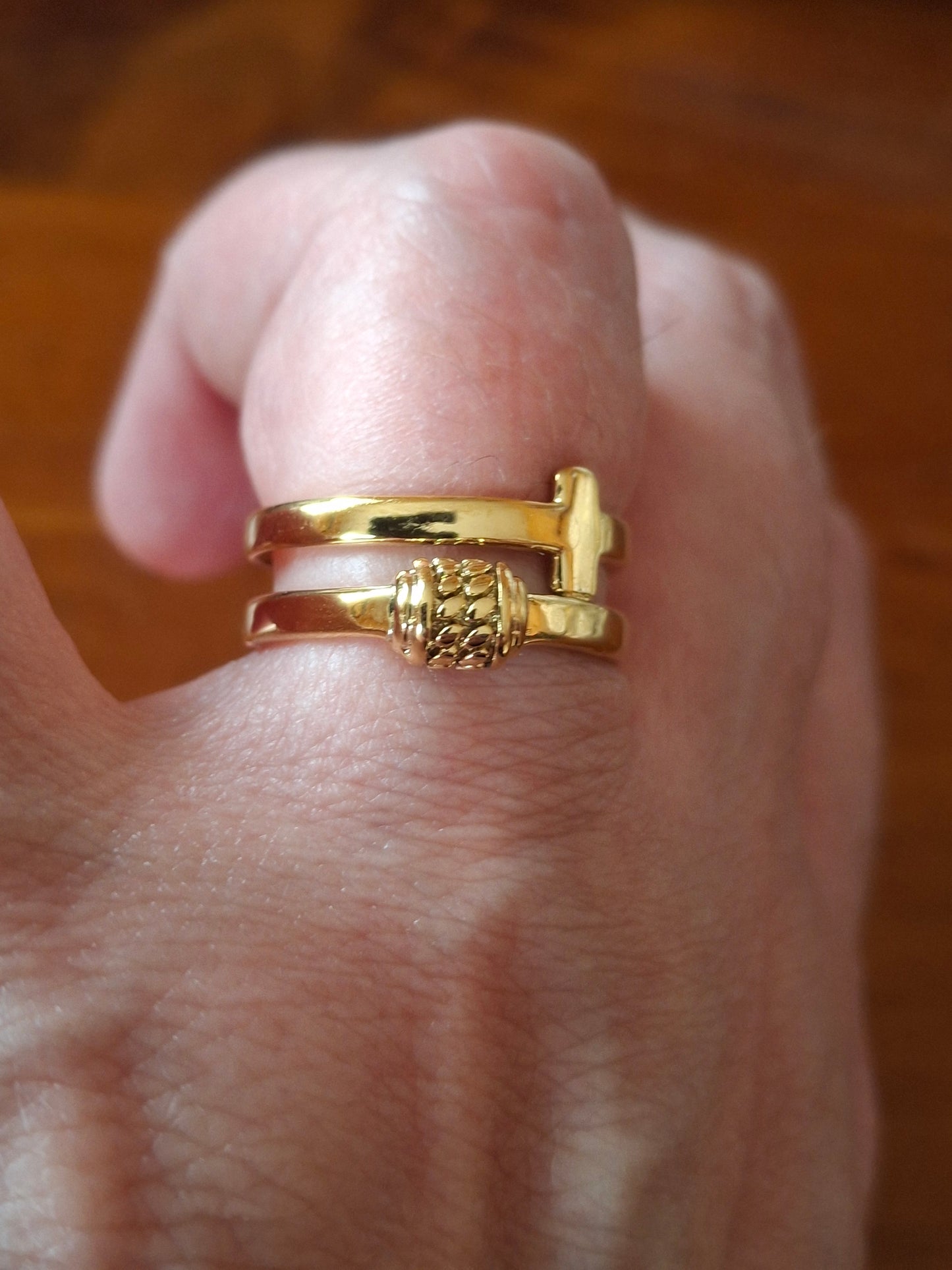 Bague acier inoxydable stainless steel 316 ajustable réglable