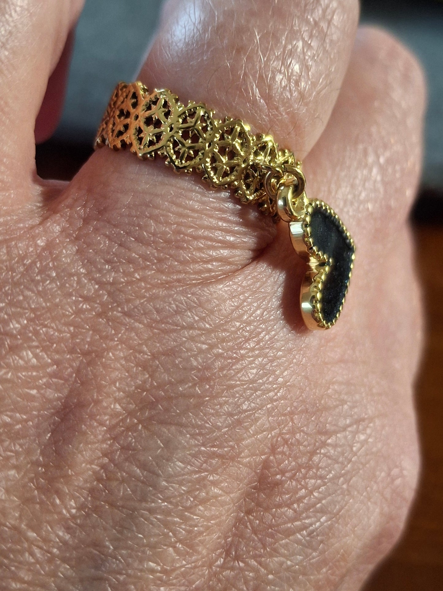 Bague stainless steel 316 réglable ajustable