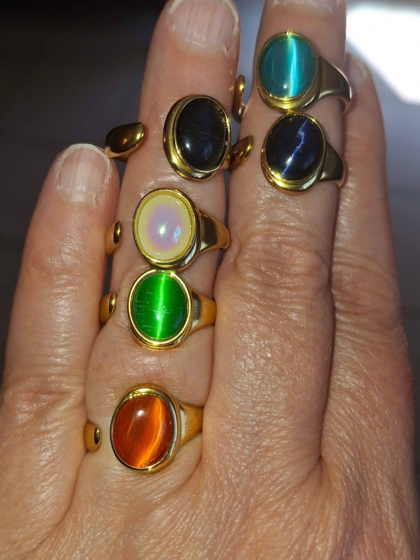 Sehr schöner Ring aus Edelstahl 316, verstellbar