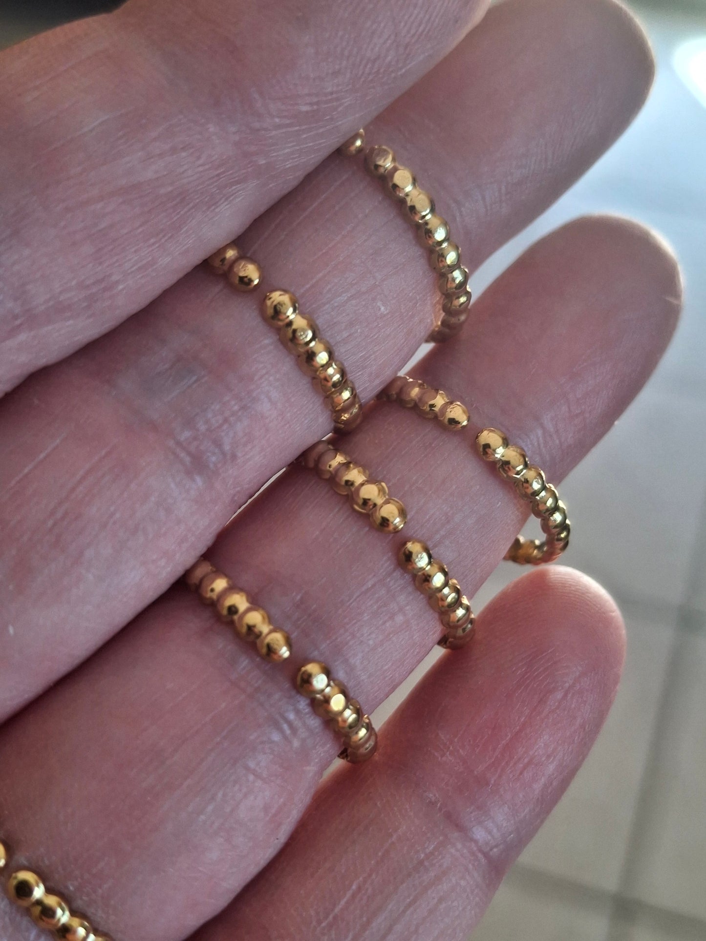 Verstellbarer Ring aus Edelstahl 316