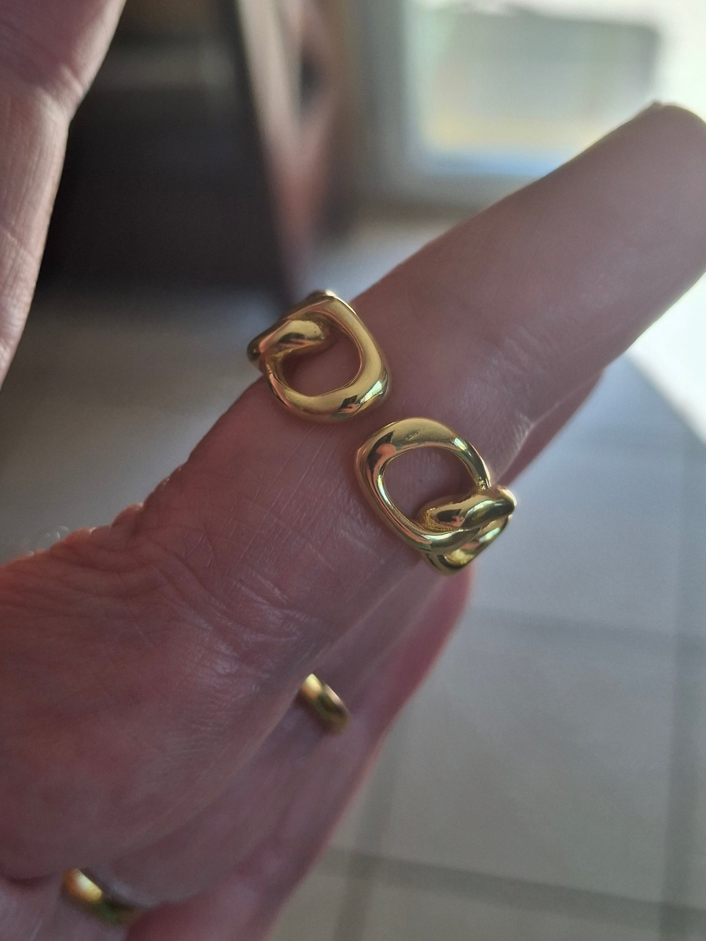 Verstellbarer Ring aus Edelstahl 316