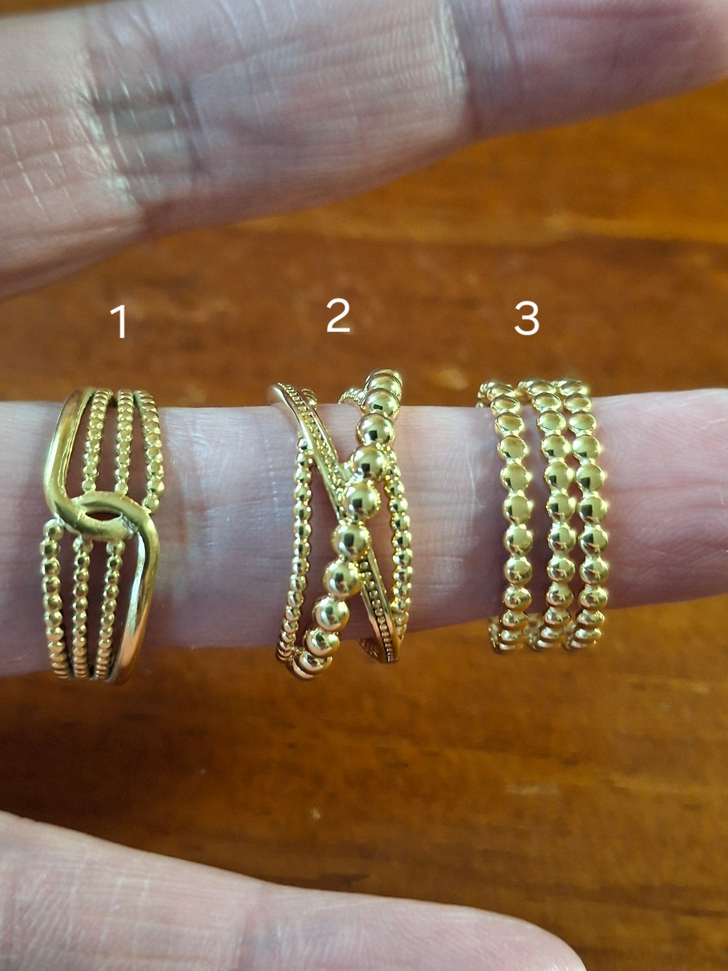 Bague acier inoxydable stainless steel 316 de qualité supérieure réglable ajustable