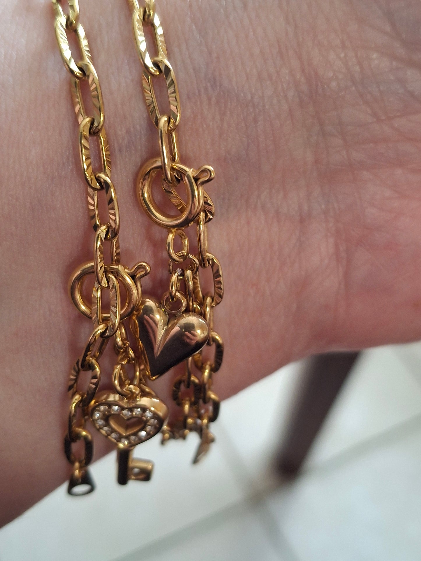 Armband Kette Edelstahl 316 von sehr guter Qualität handgefertigt