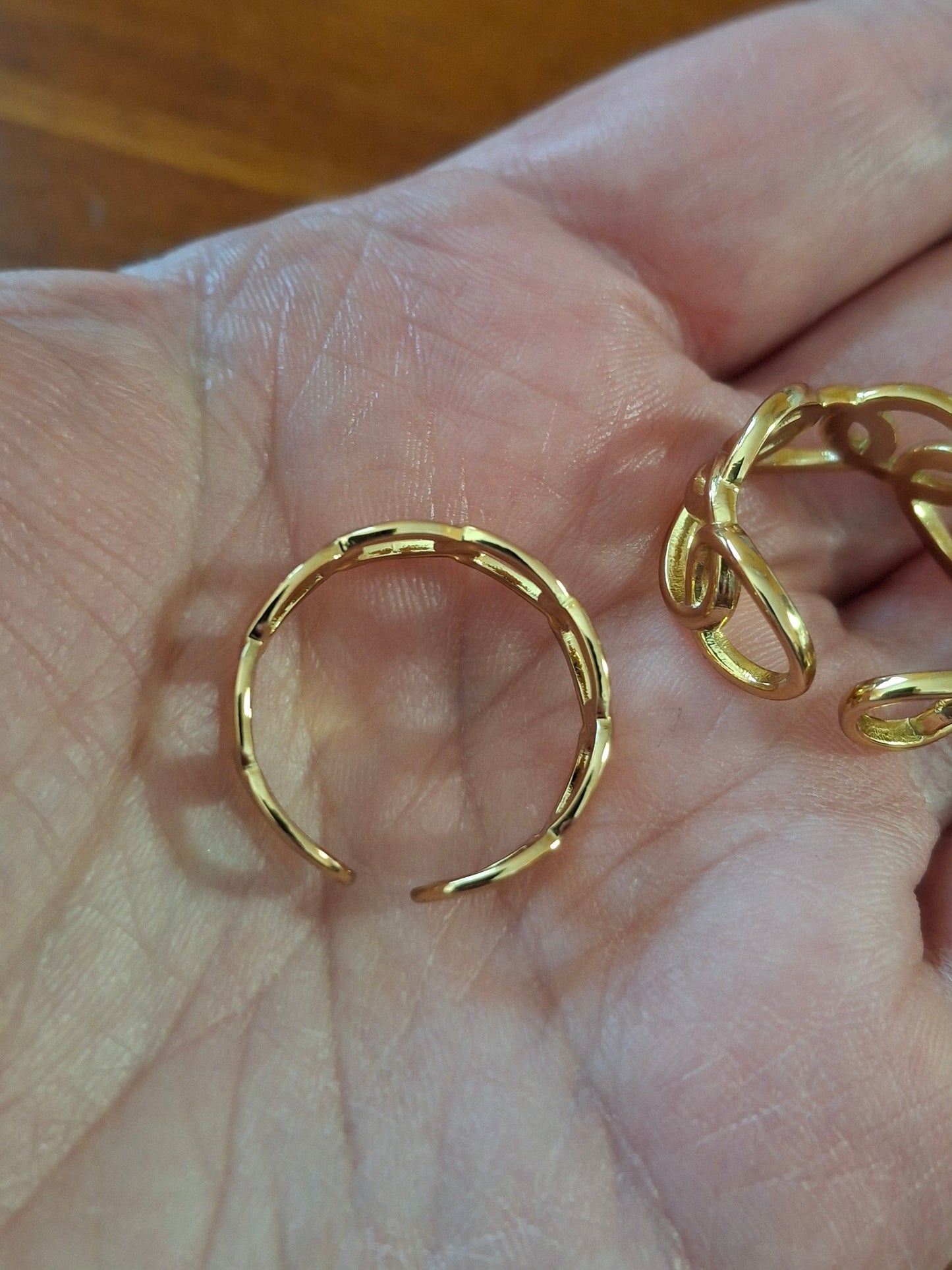 Bague acier inoxydable stainless steel 316 réglable ajustable