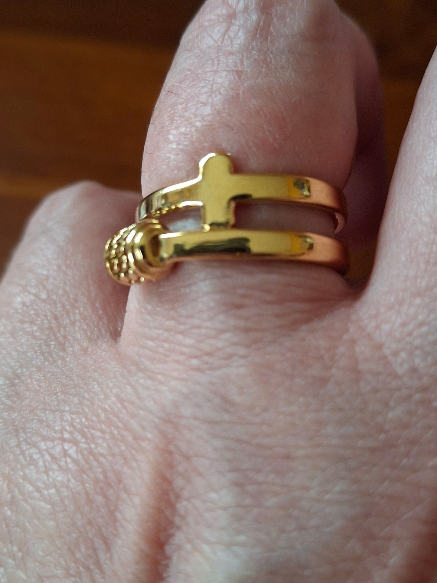 Bague acier inoxydable stainless steel 316 ajustable réglable