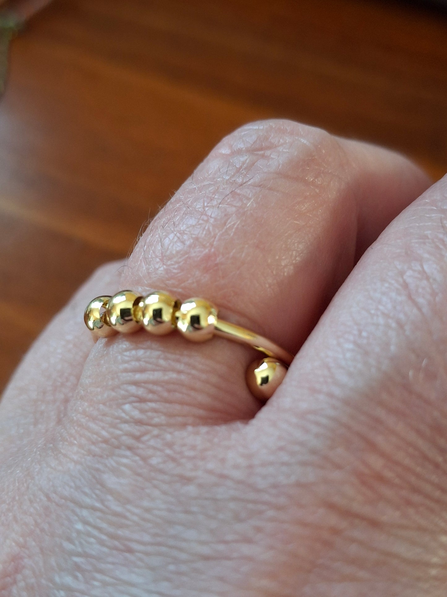 Bague acier inoxydable stainless steel 316 réglable ajustable anti stress