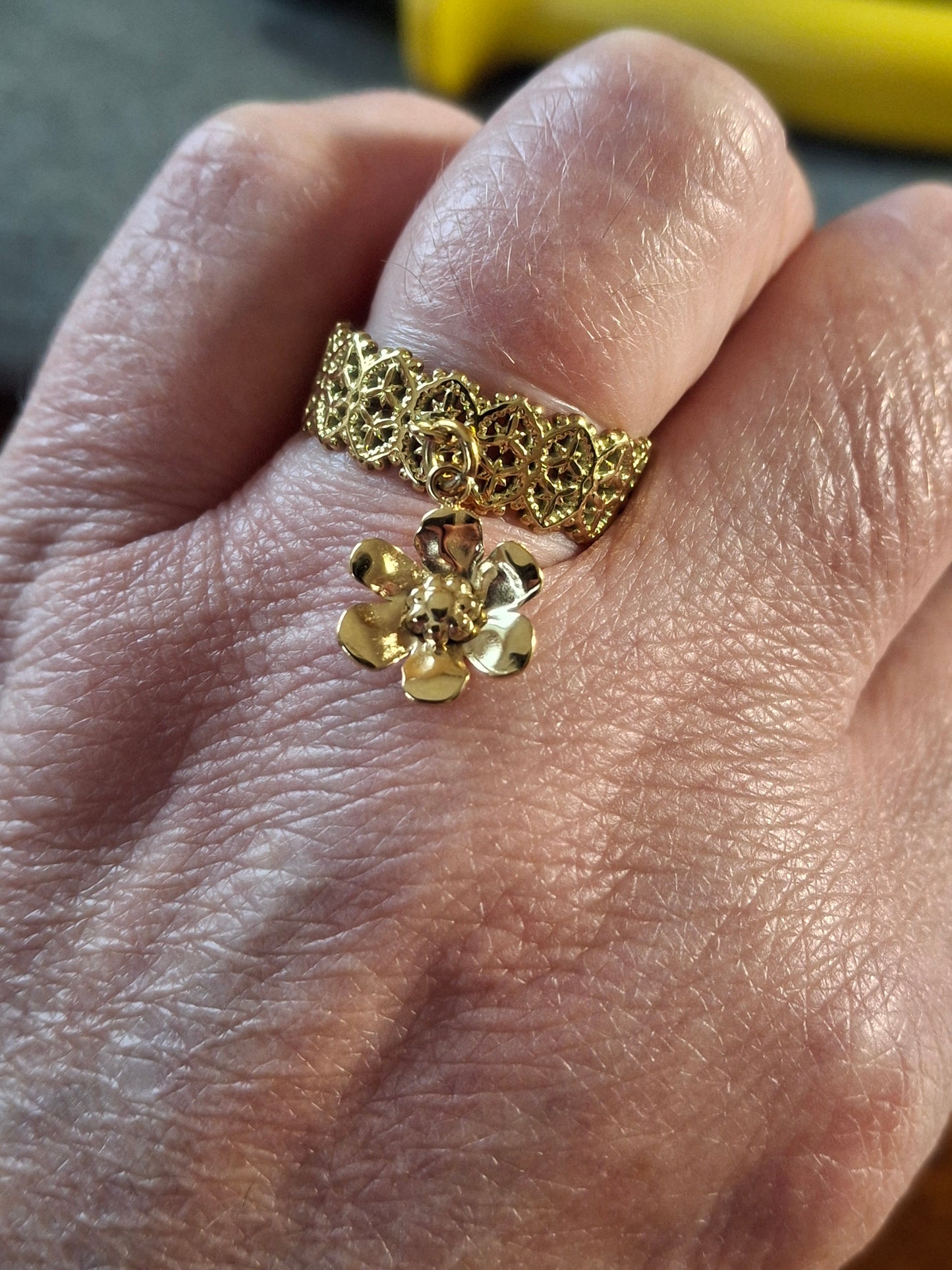 Bague stainless steel 316 réglable ajustable