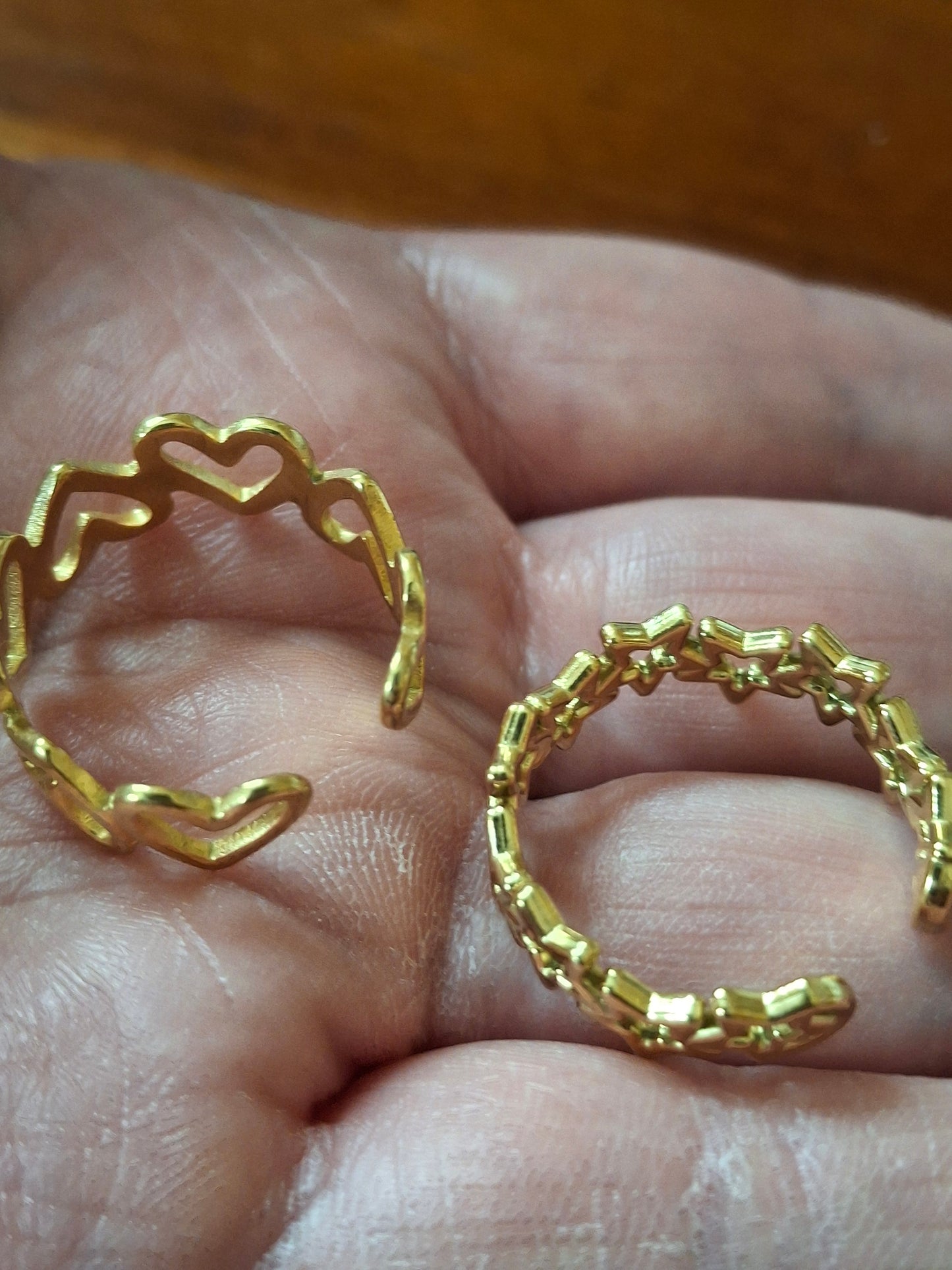 Bague acier inoxydable stainless steel 316 réglable ajustable