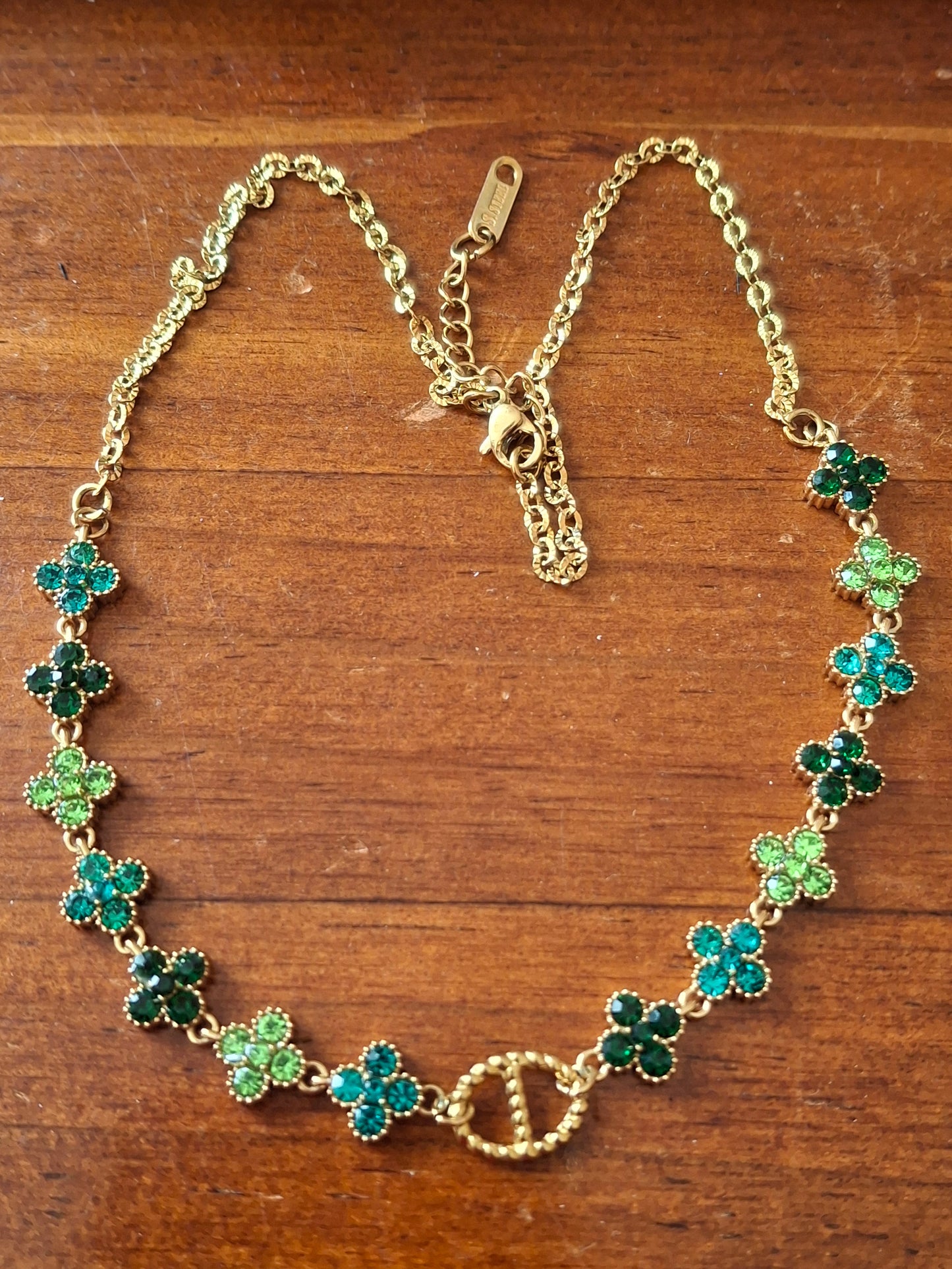 Halskette goldene Kette Edelstahl 316 sehr gute Qualität handgefertigt