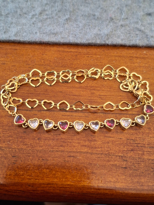 Armband Kette Edelstahl 316 handgefertigt nach Maß
