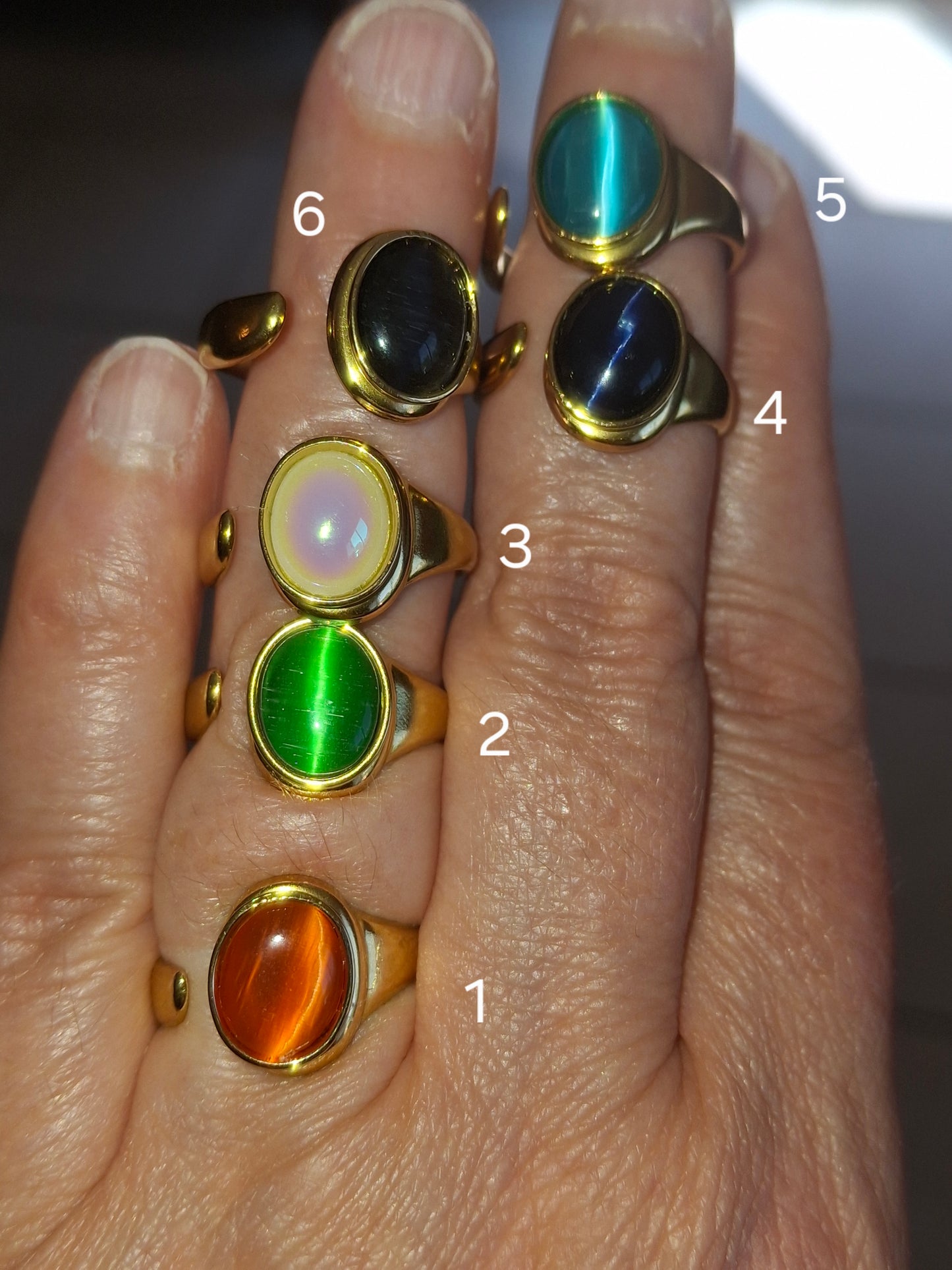 Sehr schöner Ring aus Edelstahl 316, verstellbar