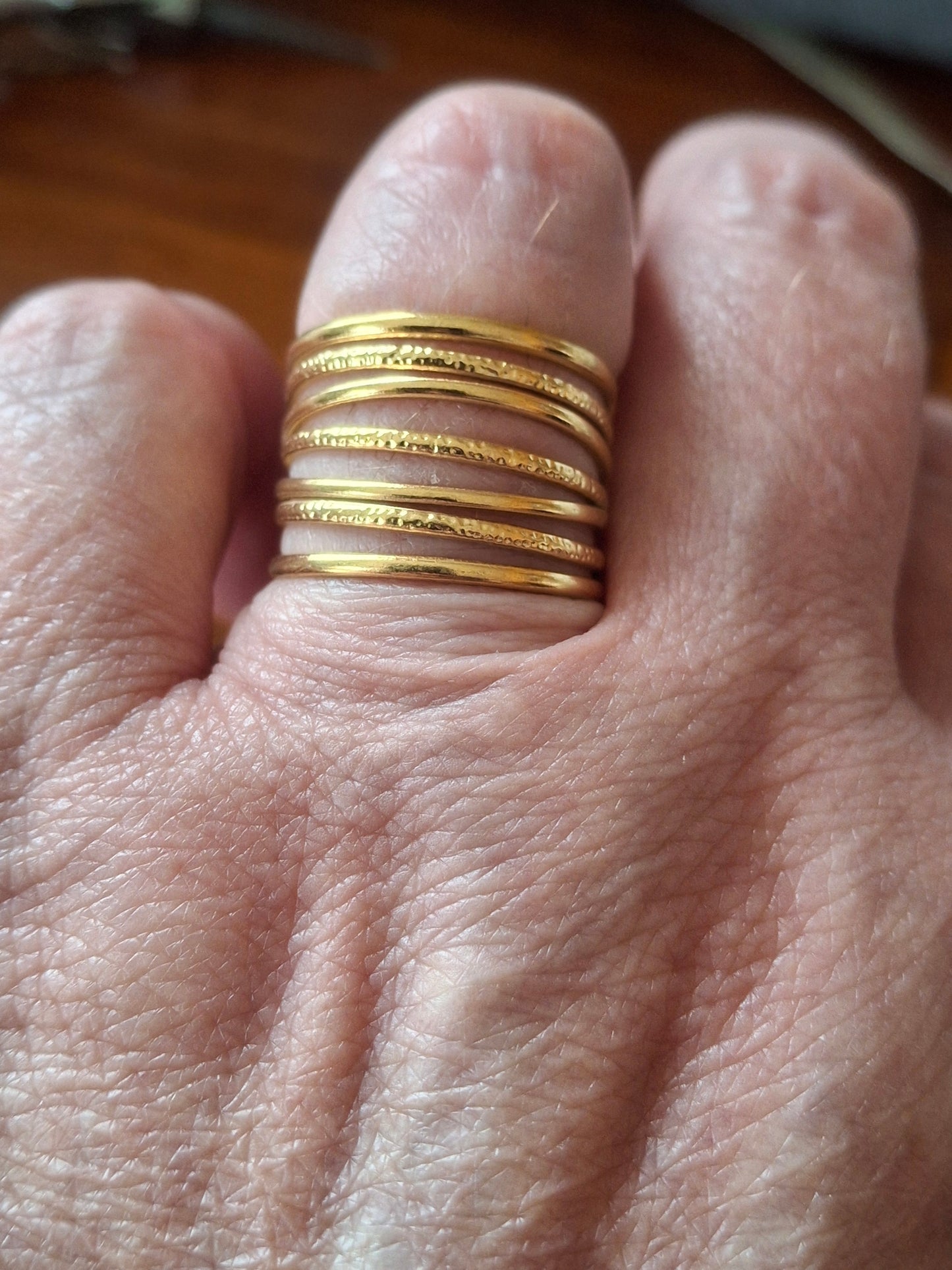 Bague acier inoxydable stainless steel 316 réglable ajustable