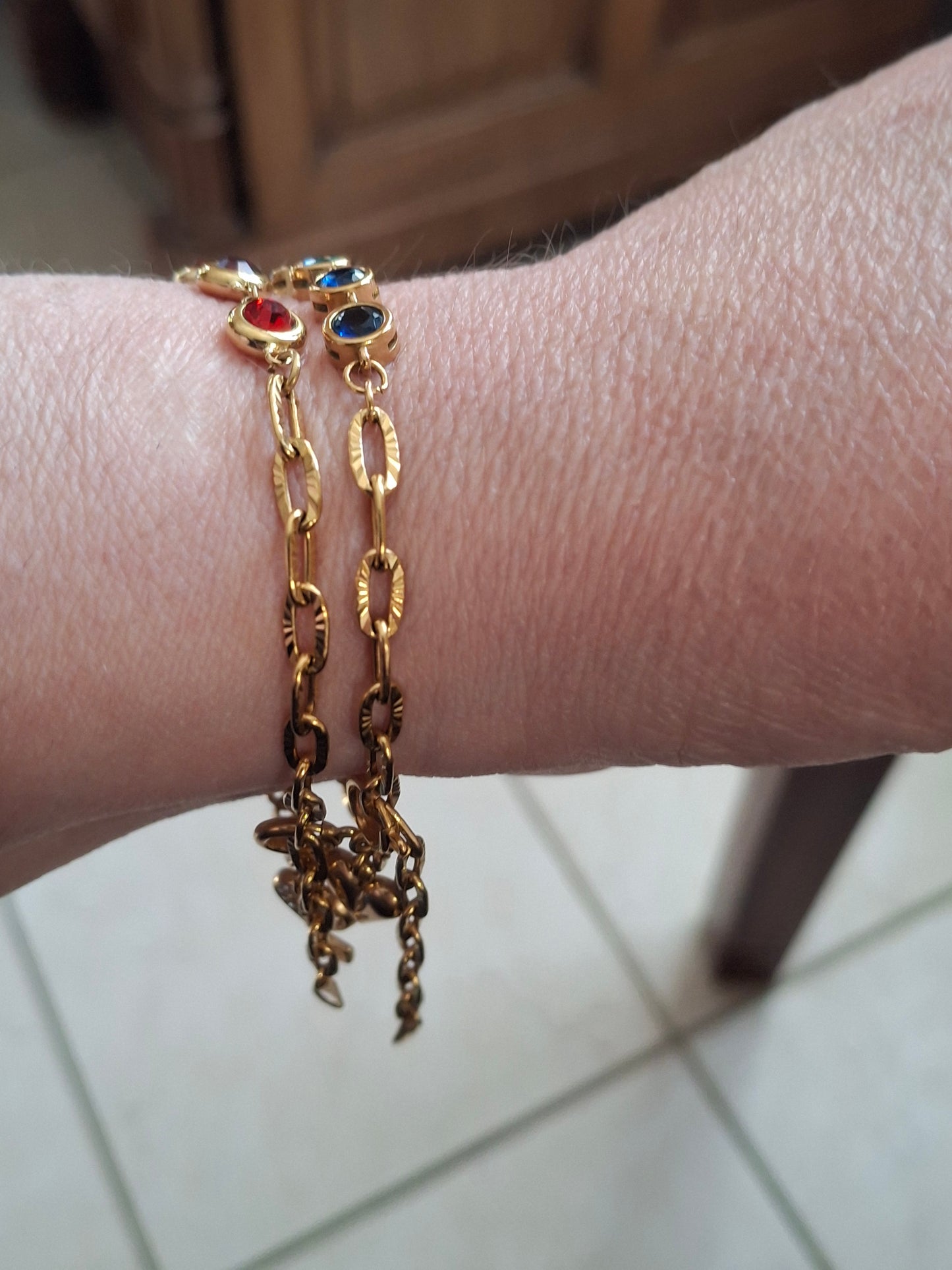 Armband Kette Edelstahl 316 von sehr guter Qualität handgefertigt