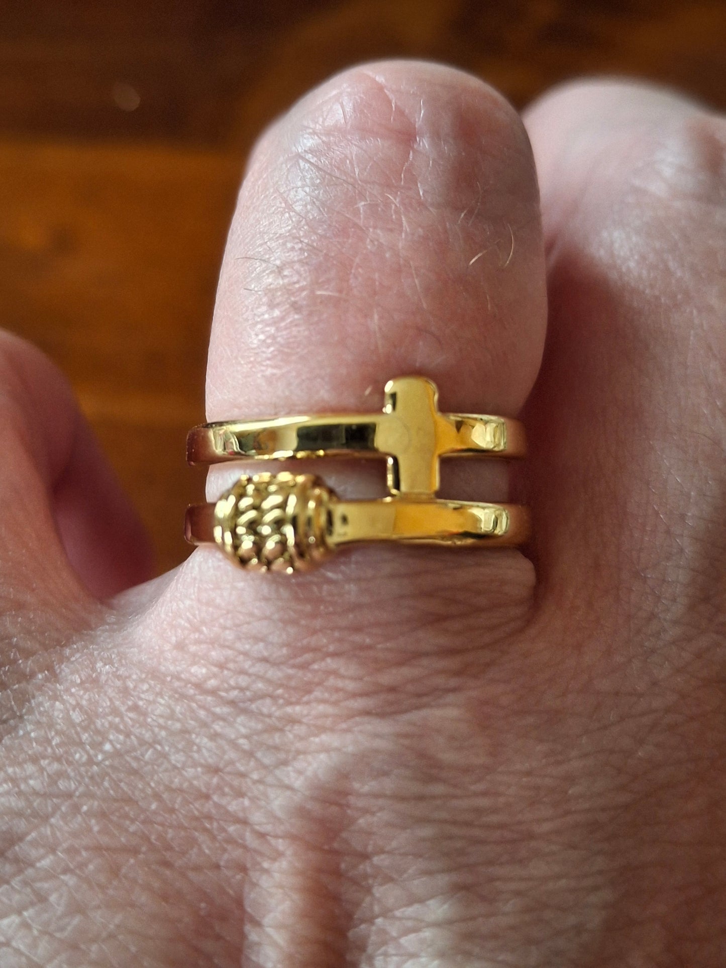 Bague acier inoxydable stainless steel 316 ajustable réglable