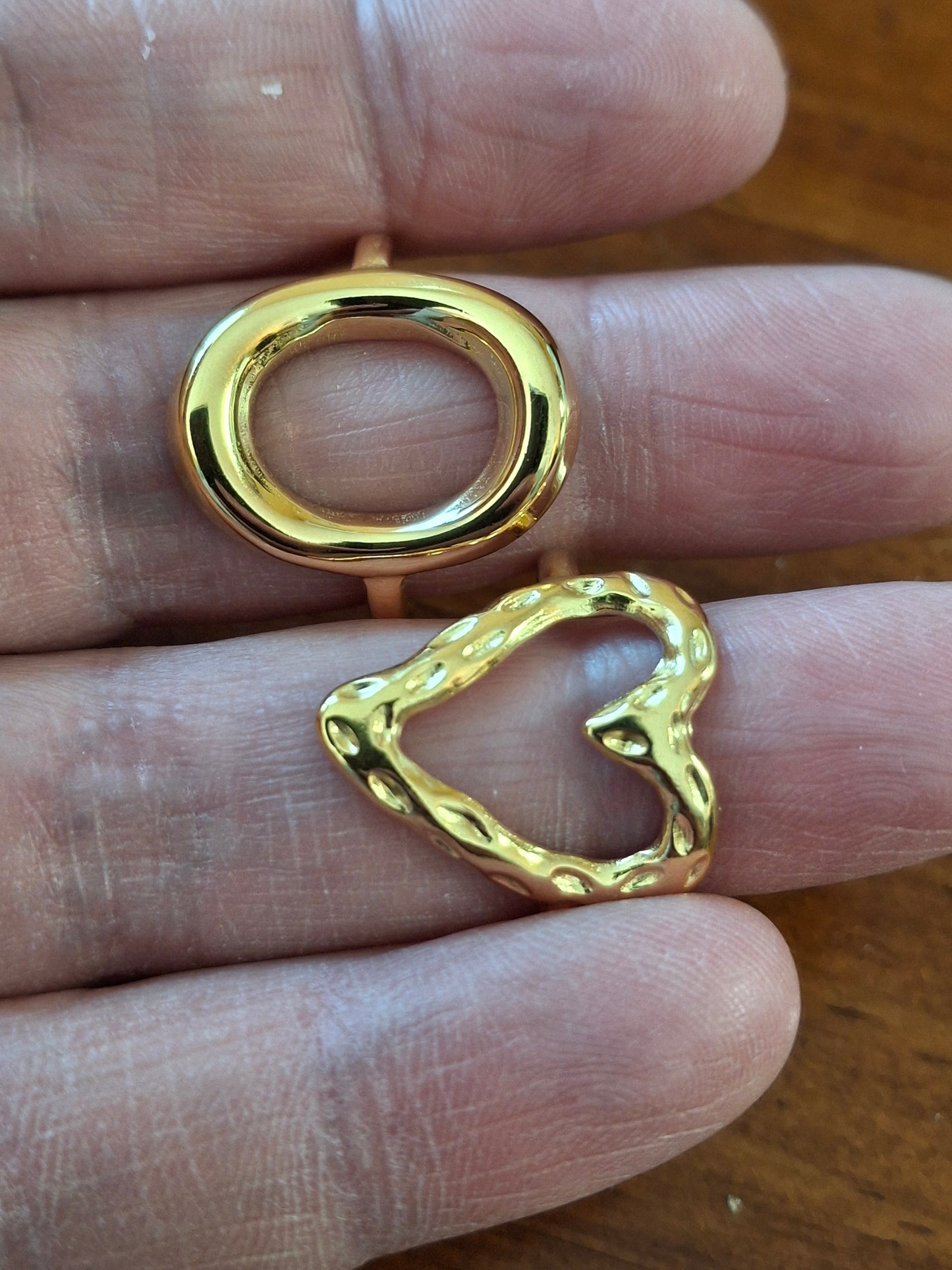 Bague acier inoxydable stainless steel 316 réglable ajustable