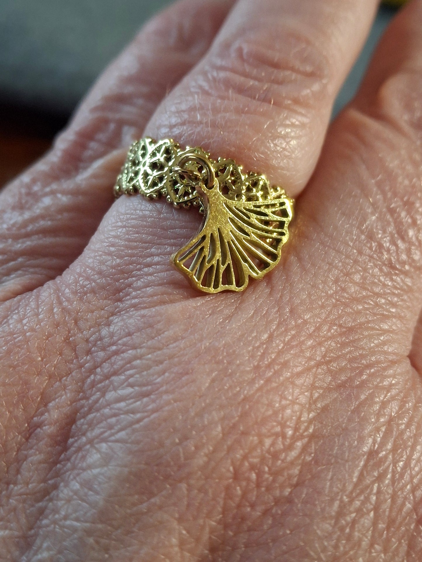 Bague stainless steel 316 réglable ajustable