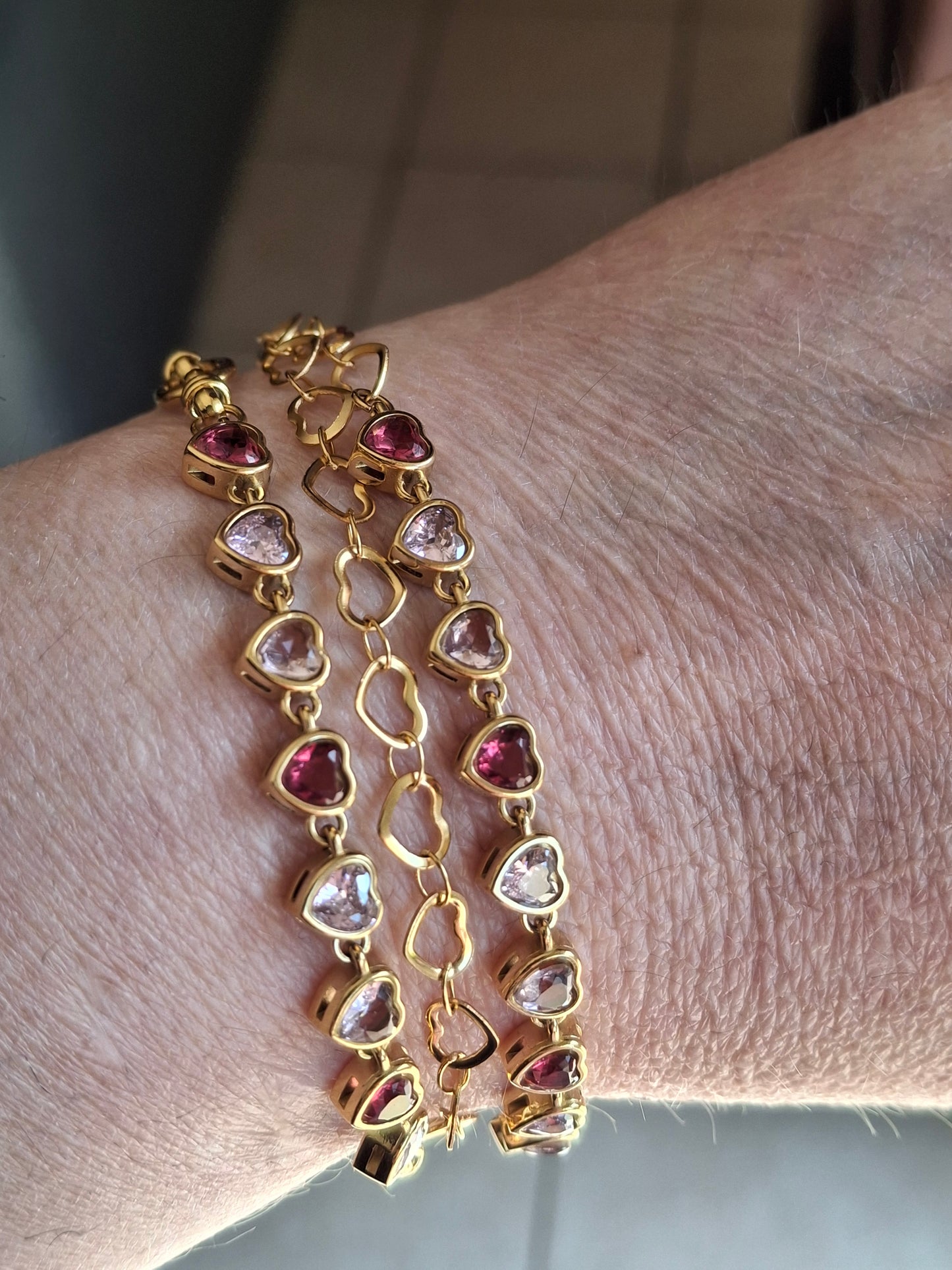Armband Kette Edelstahl 316 handgefertigt nach Maß