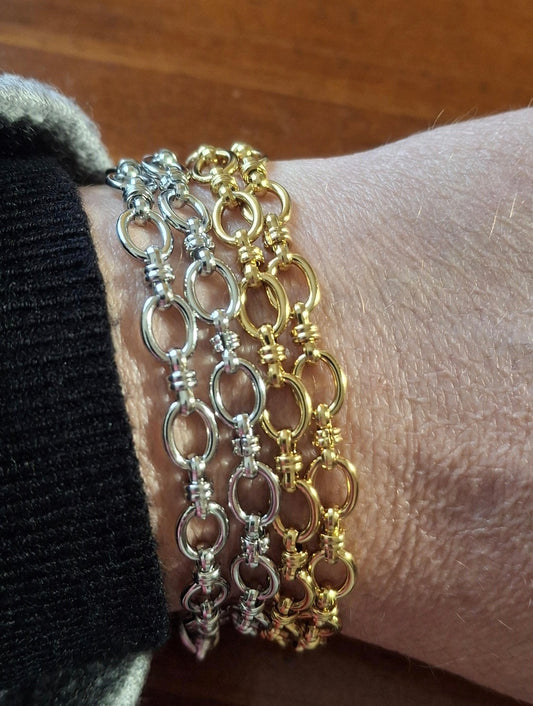 Bracelet chaîne acier inoxydable stainless steel 316 de qualité supérieure sur mesure