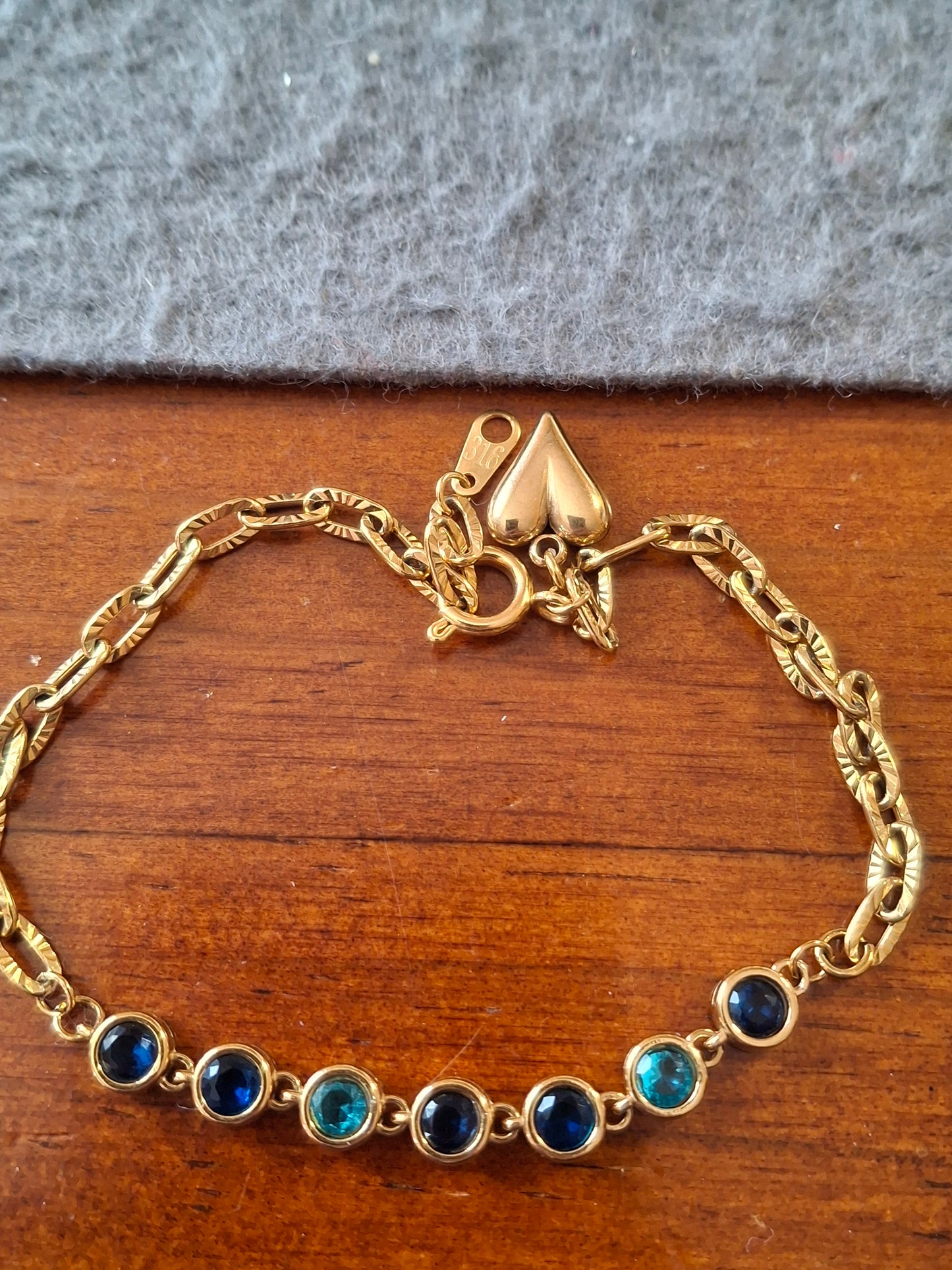 Armband Kette Edelstahl 316 von sehr guter Qualität handgefertigt