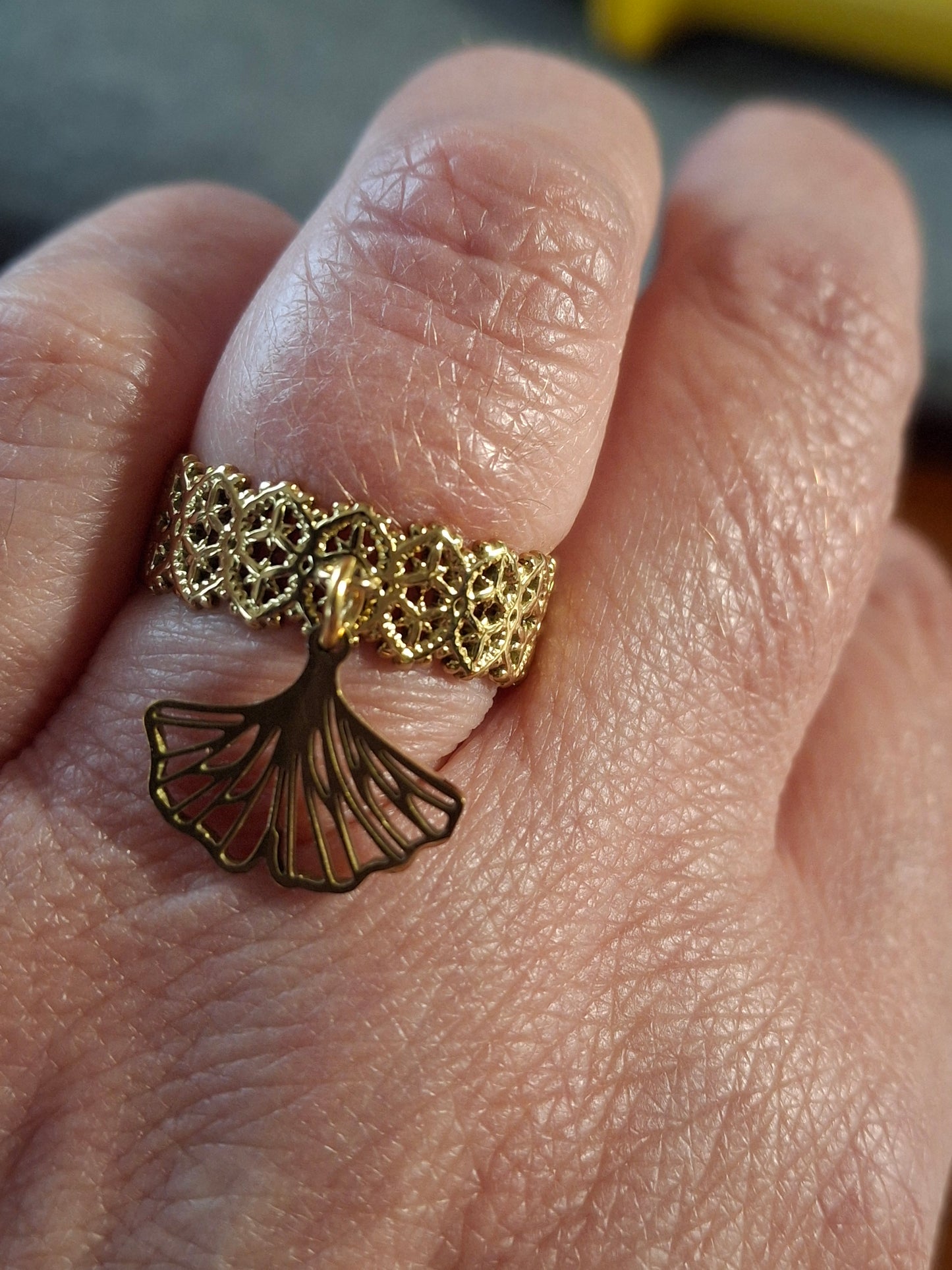 Bague stainless steel 316 réglable ajustable