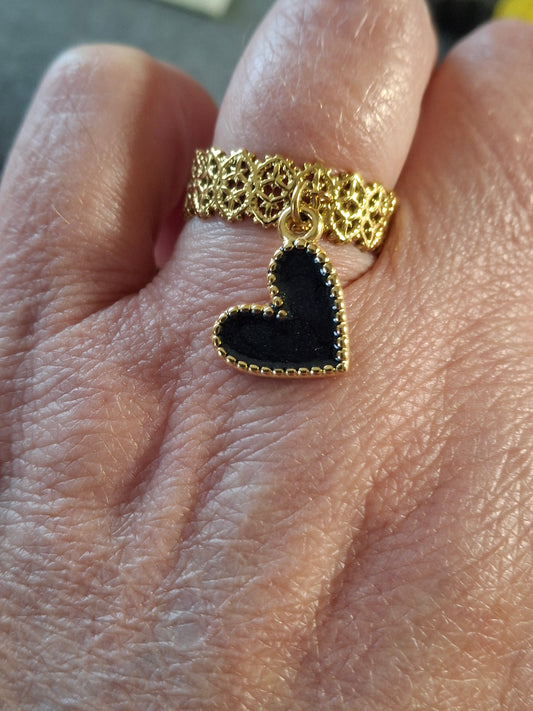 Bague stainless steel 316 réglable ajustable