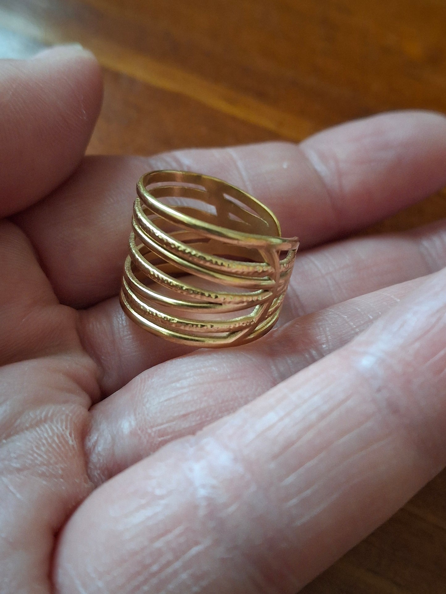 Bague acier inoxydable stainless steel 316 réglable ajustable