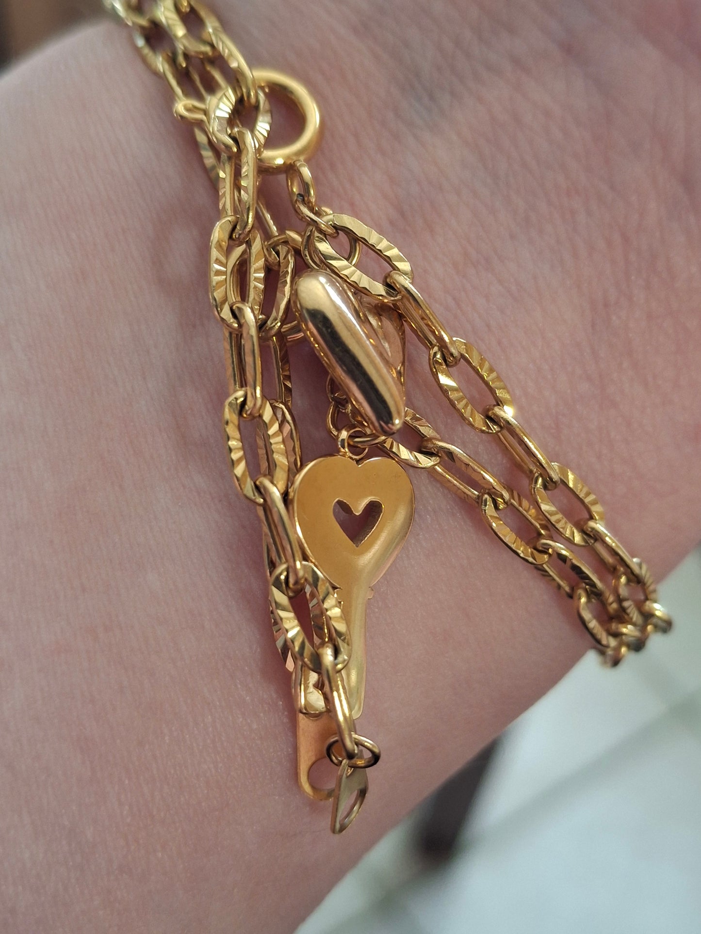 Armband Kette Edelstahl 316 von sehr guter Qualität handgefertigt