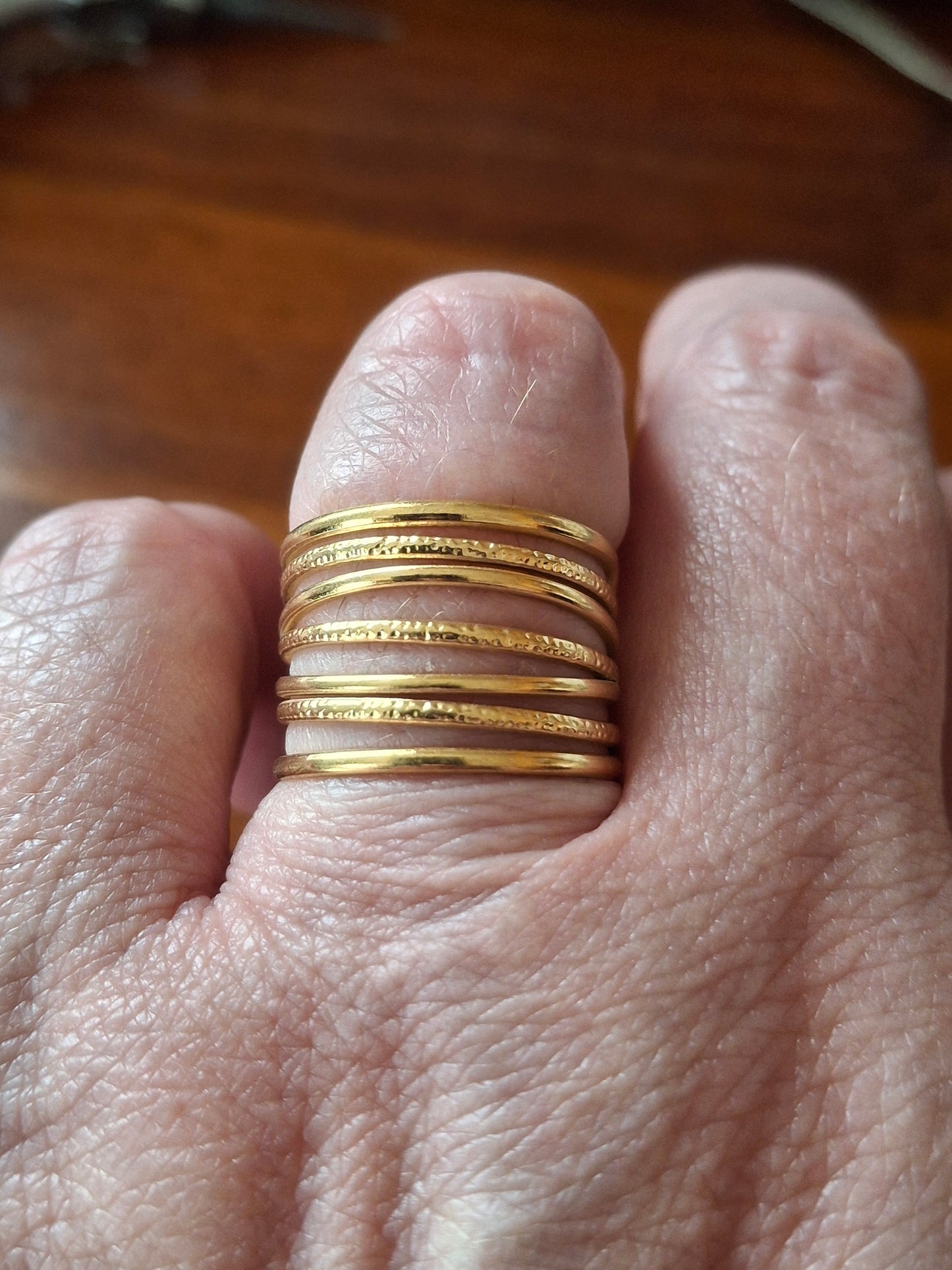 Bague acier inoxydable stainless steel 316 réglable ajustable