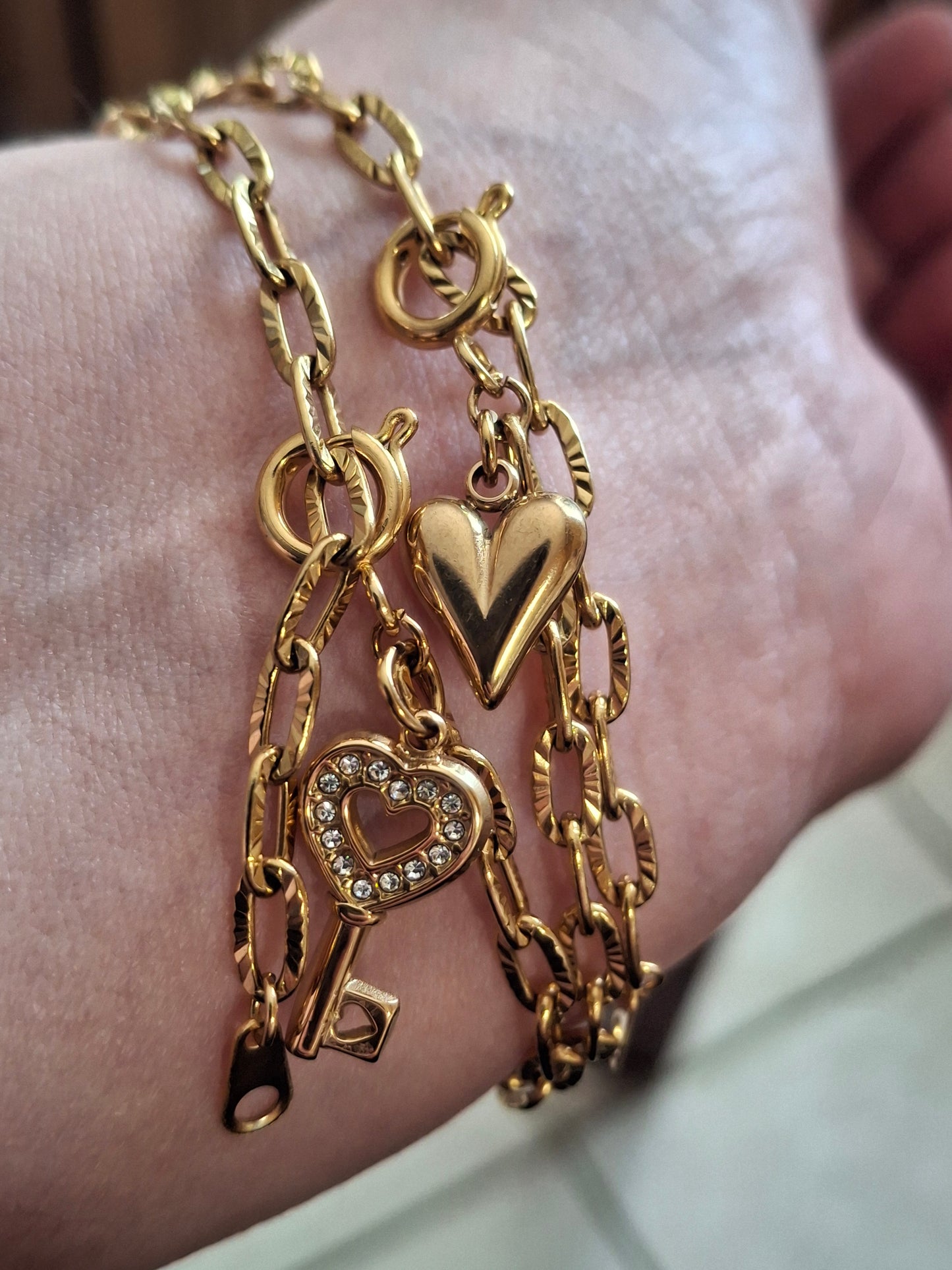 Armband Kette Edelstahl 316 von sehr guter Qualität handgefertigt