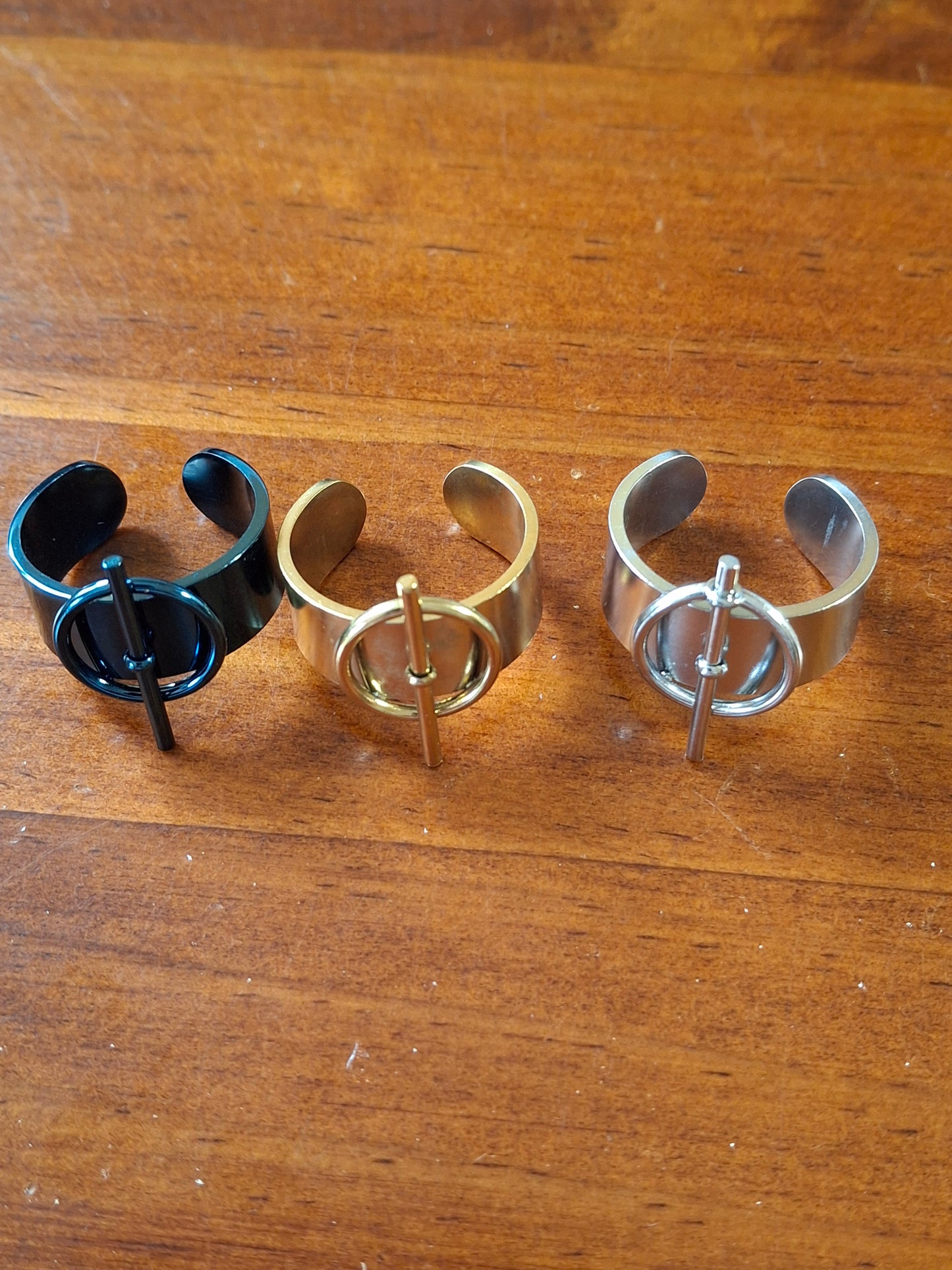 Bague acier inoxydable stainless steel 316 réglable ajustable