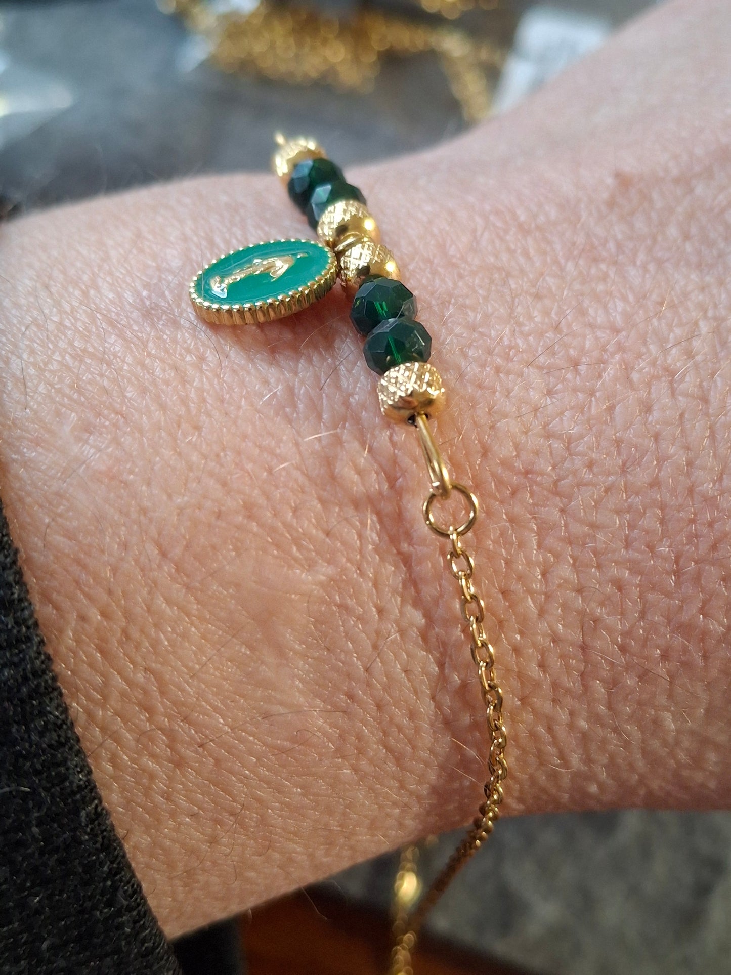 Bracelet chaîne acier inoxydable stainless steel 316 madone stainless steel 316 handmade sur mesure