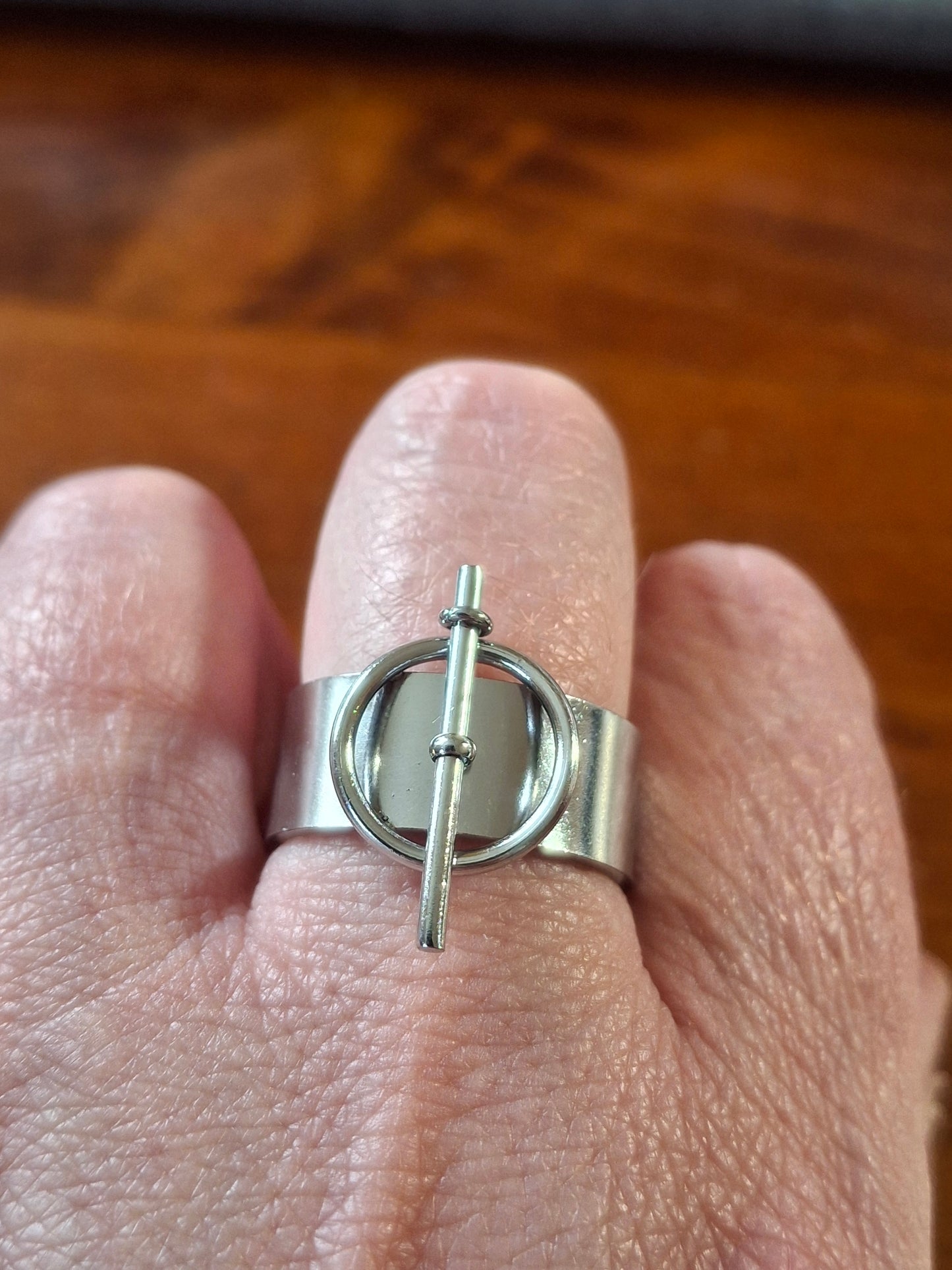 Bague acier inoxydable stainless steel 316 réglable ajustable