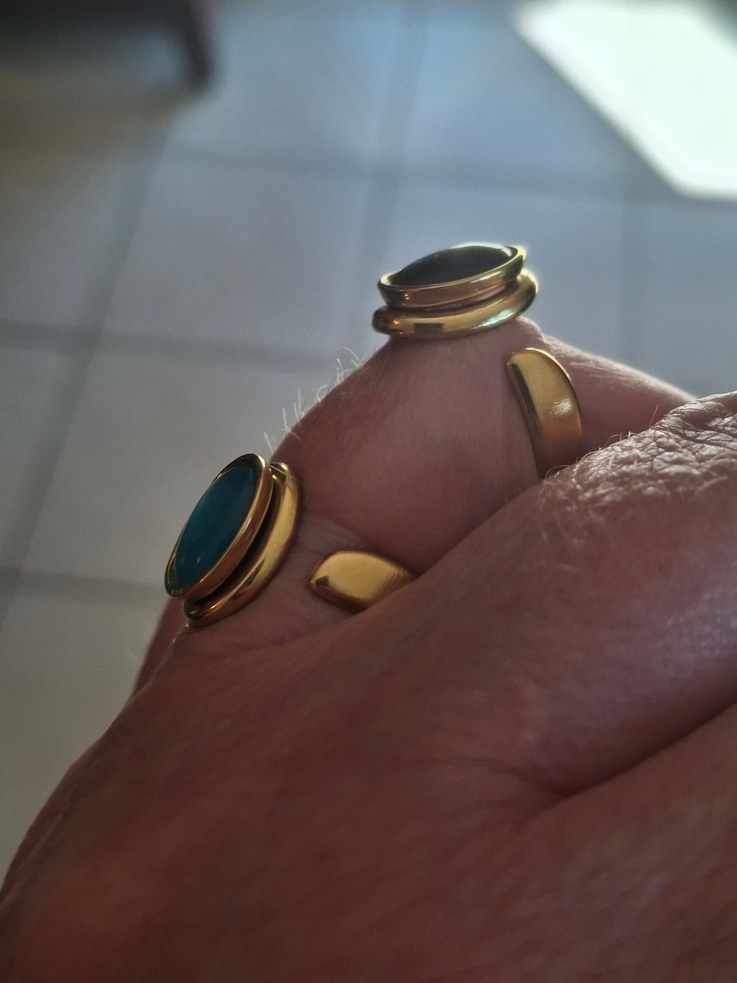 Sehr schöner Ring aus Edelstahl 316, verstellbar