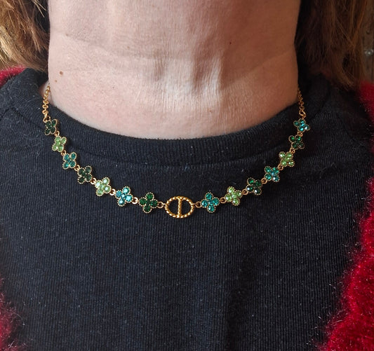 Halskette goldene Kette Edelstahl 316 sehr gute Qualität handgefertigt
