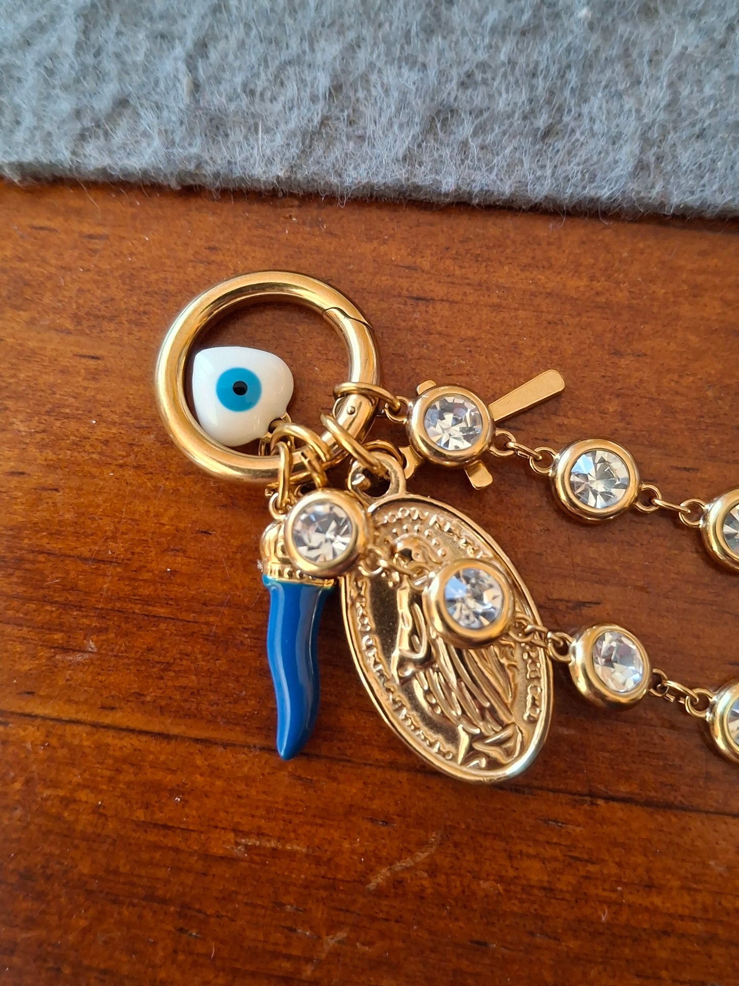 Armband Kette Edelstahl 316 von höchster Qualität und handgefertigte maßgeschneiderte Anhänger aus Edelstahl 316