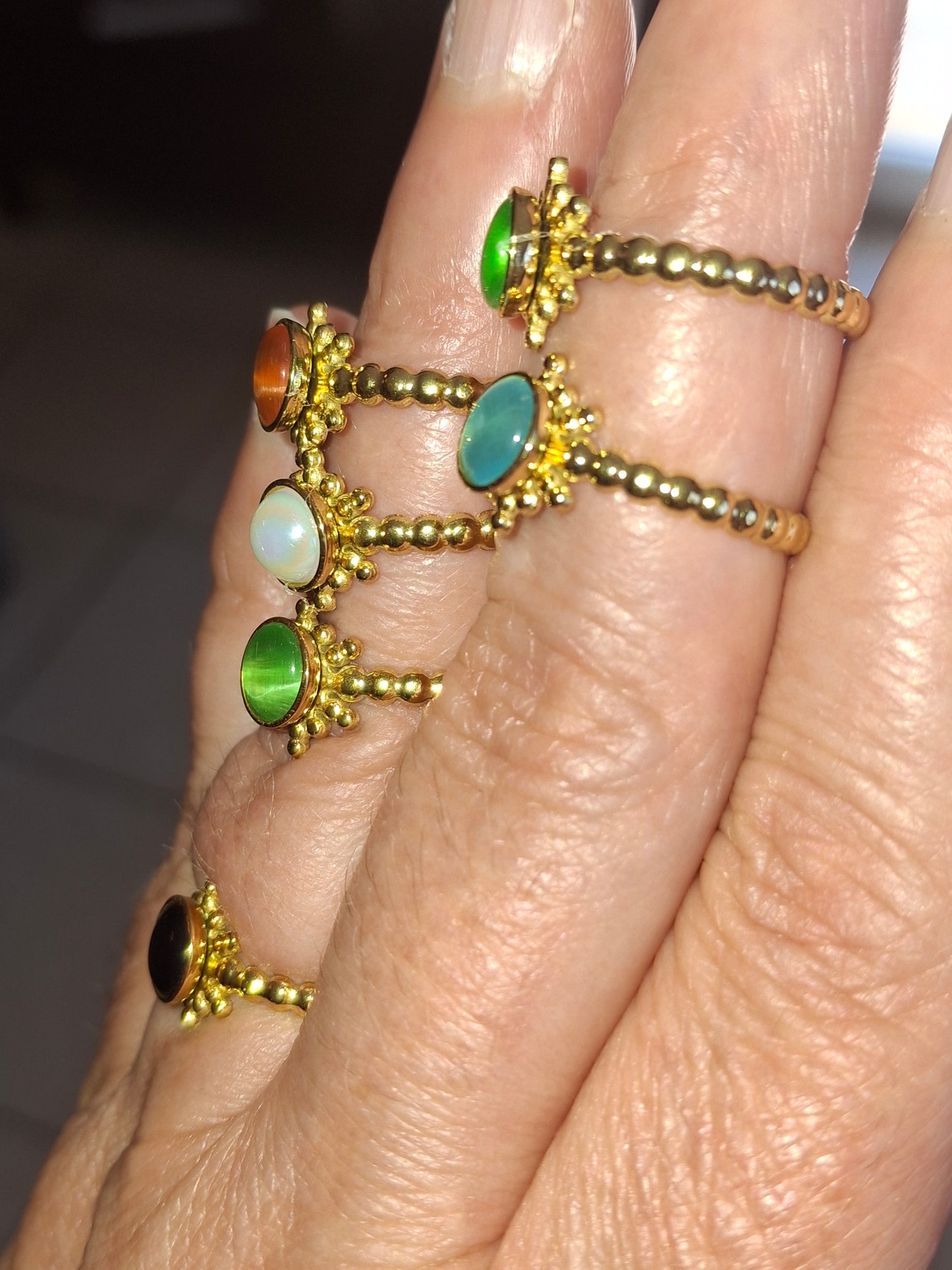 Verstellbarer Ring aus Edelstahl 316