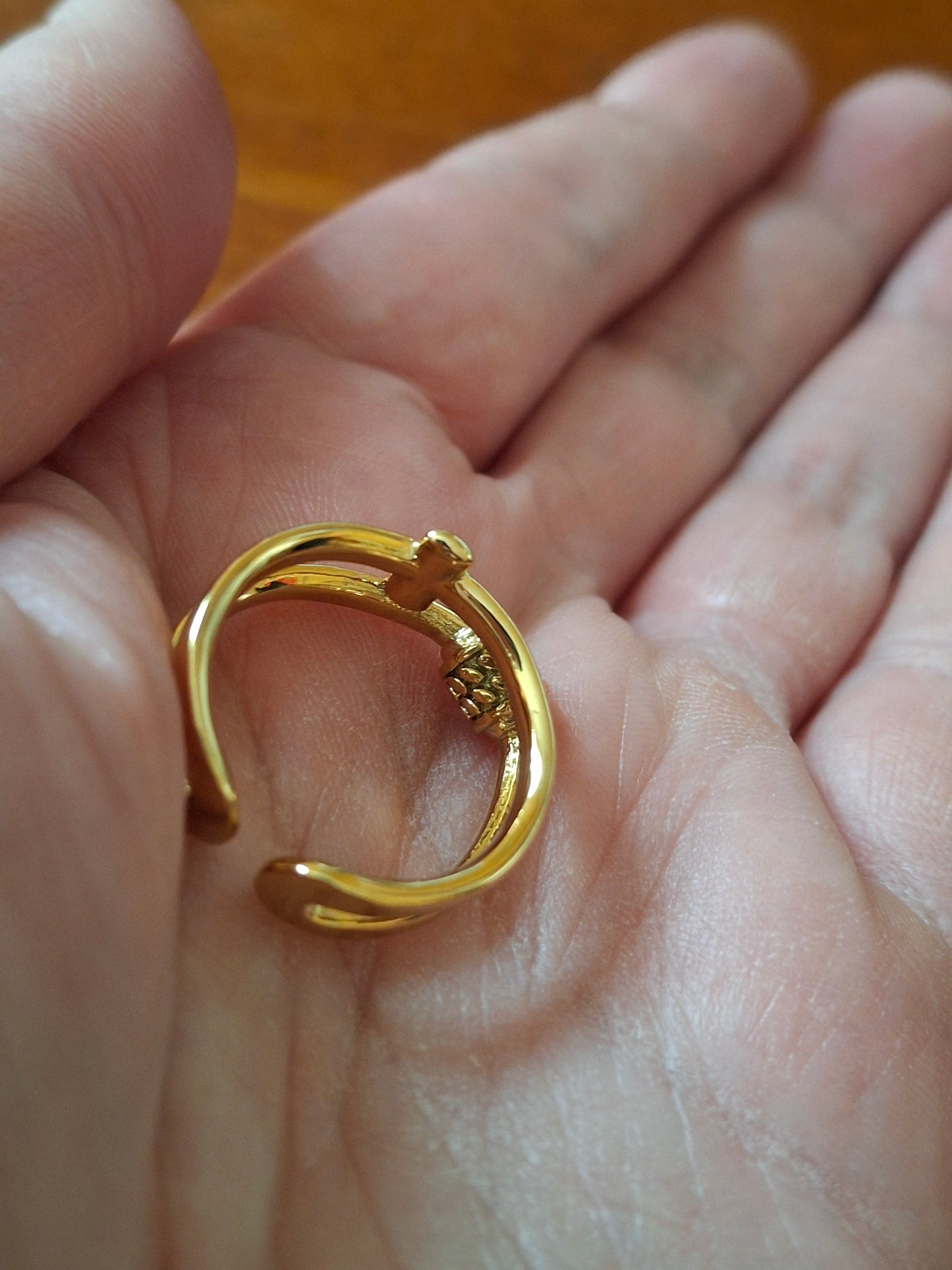 Bague acier inoxydable stainless steel 316 ajustable réglable