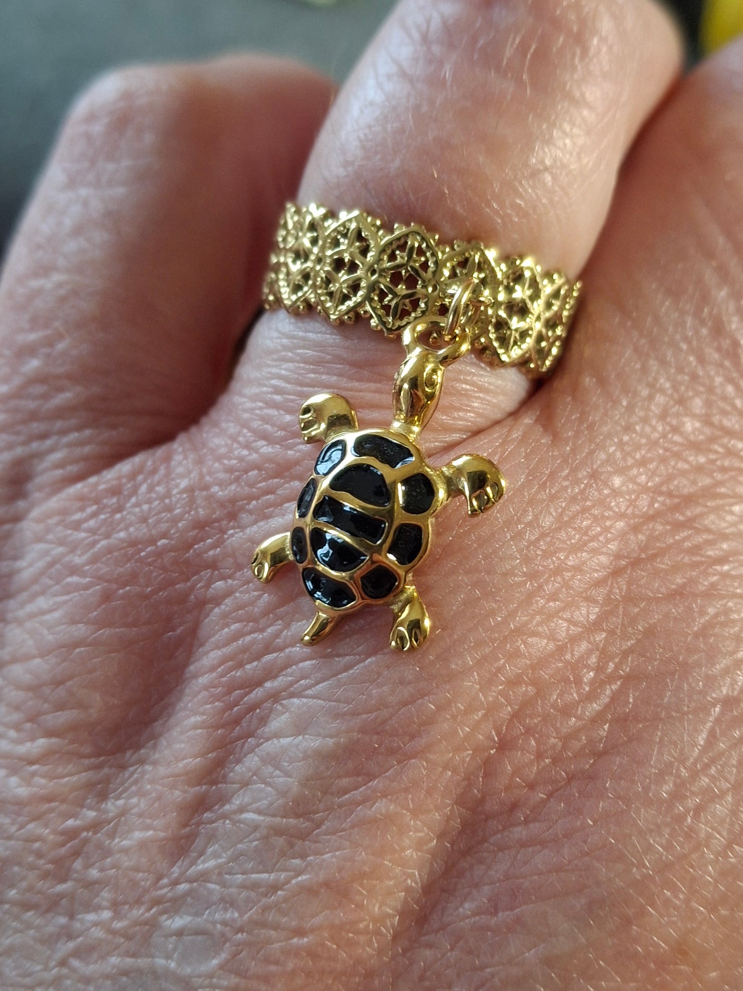 Bague stainless steel 316 réglable ajustable