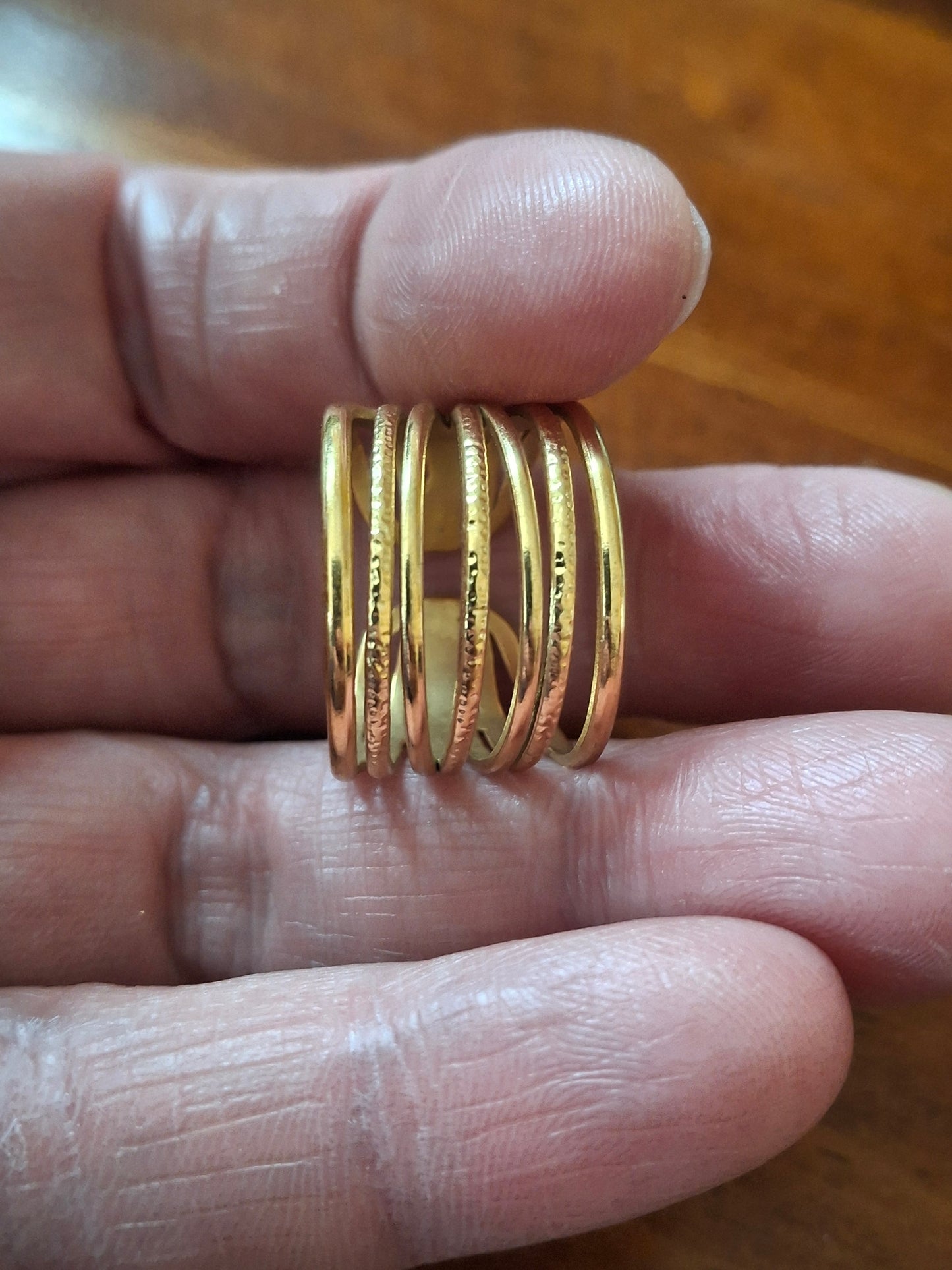 Bague acier inoxydable stainless steel 316 réglable ajustable