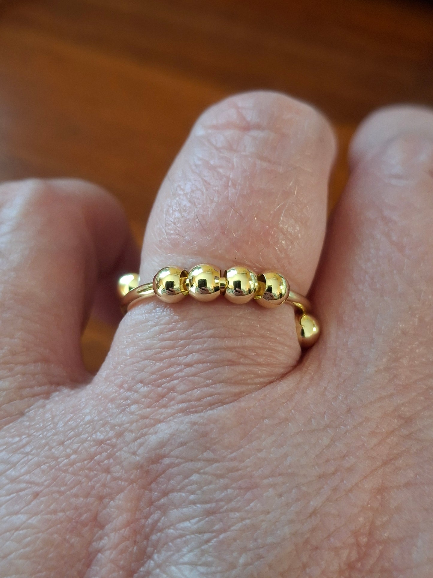 Bague acier inoxydable stainless steel 316 réglable ajustable anti stress