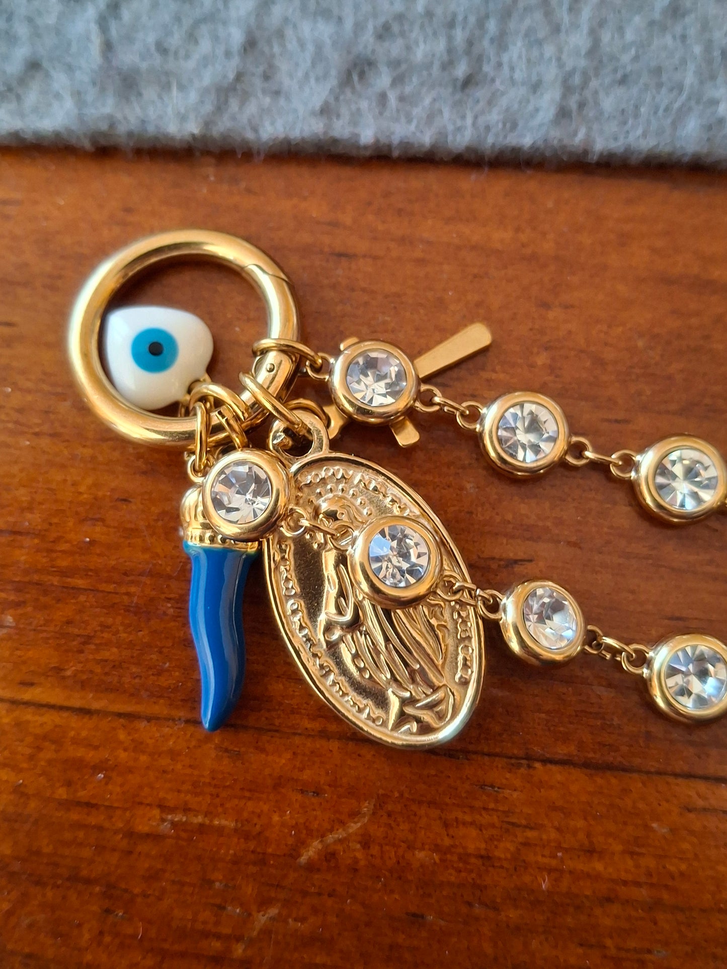 Armband Kette Edelstahl 316 von höchster Qualität und handgefertigte maßgeschneiderte Anhänger aus Edelstahl 316